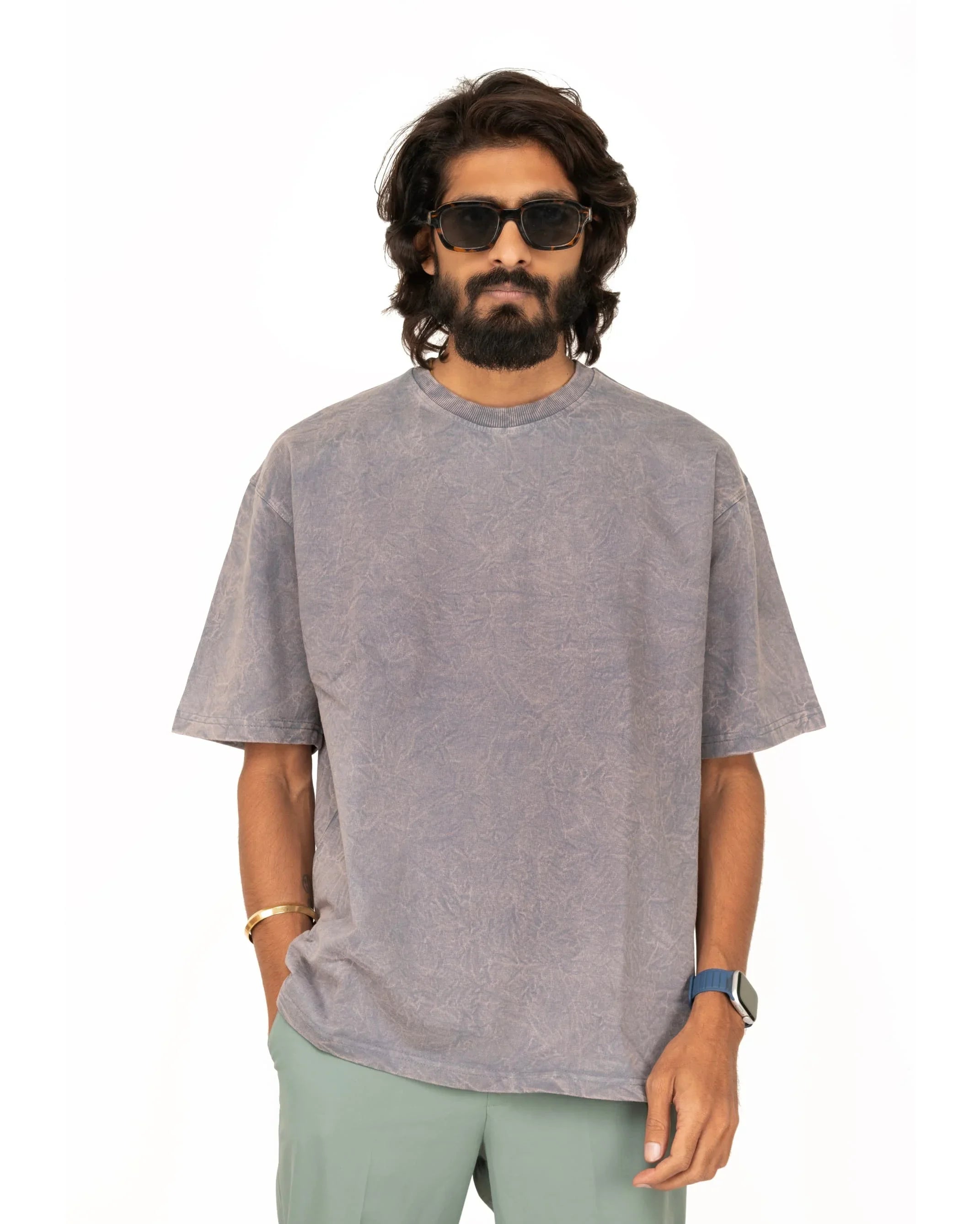 Acid Wash Plain Oversized - Bellbum