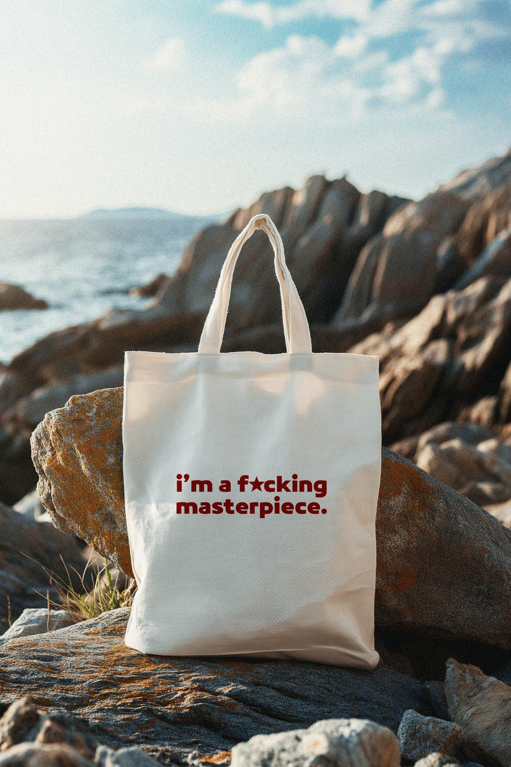 Bold Confidence Canvas Tote Bag – Make a Statement with Bellbum - Bellbum
