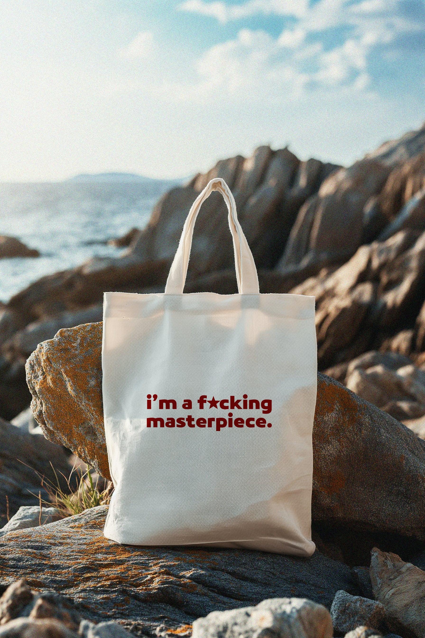 Bold Confidence Canvas Tote Bag – Make a Statement with Bellbum - Bellbum