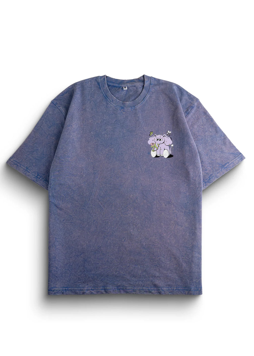 Something beautiful Acid Wash Oversized T-Shirt - Bellbum
