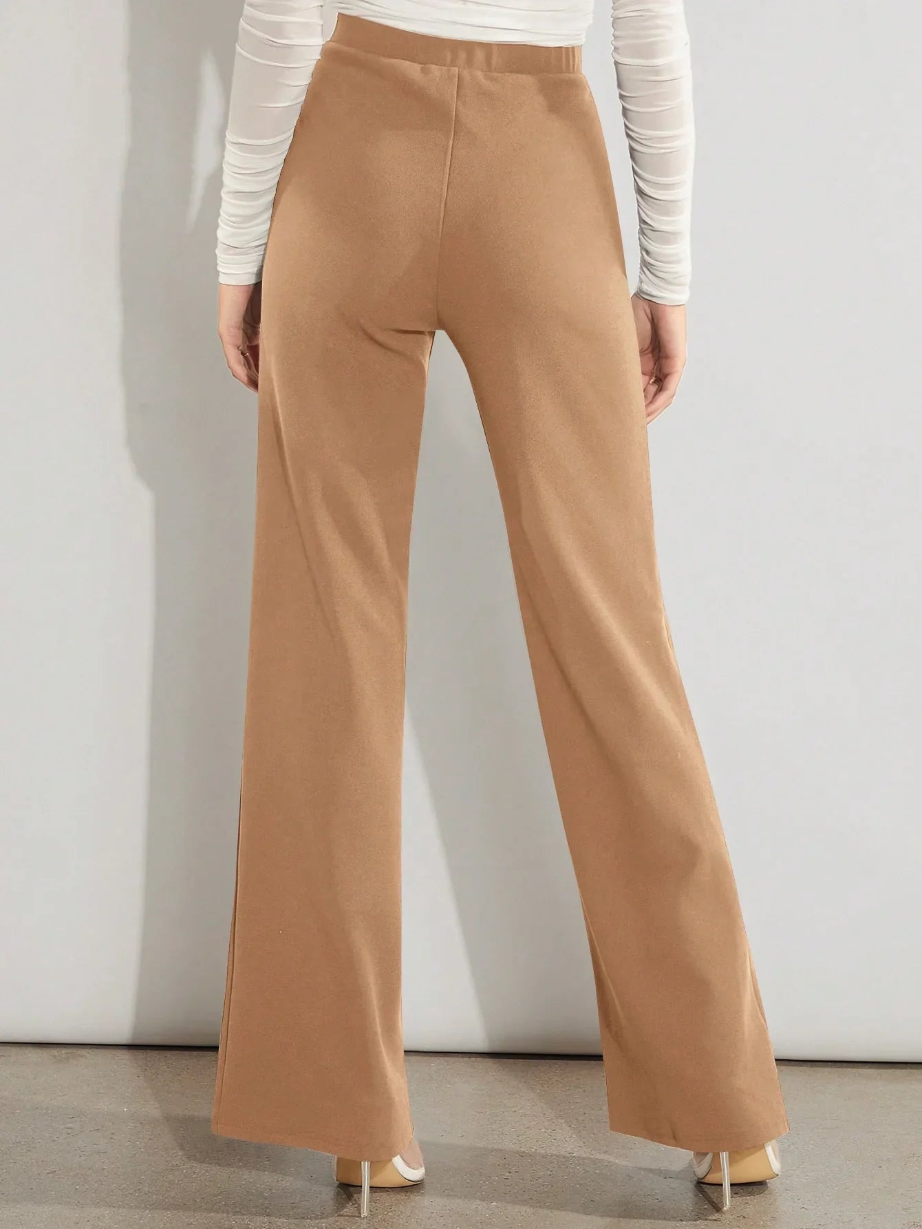 Bellbum Casual Trouser Beige Lycra - Bellbum