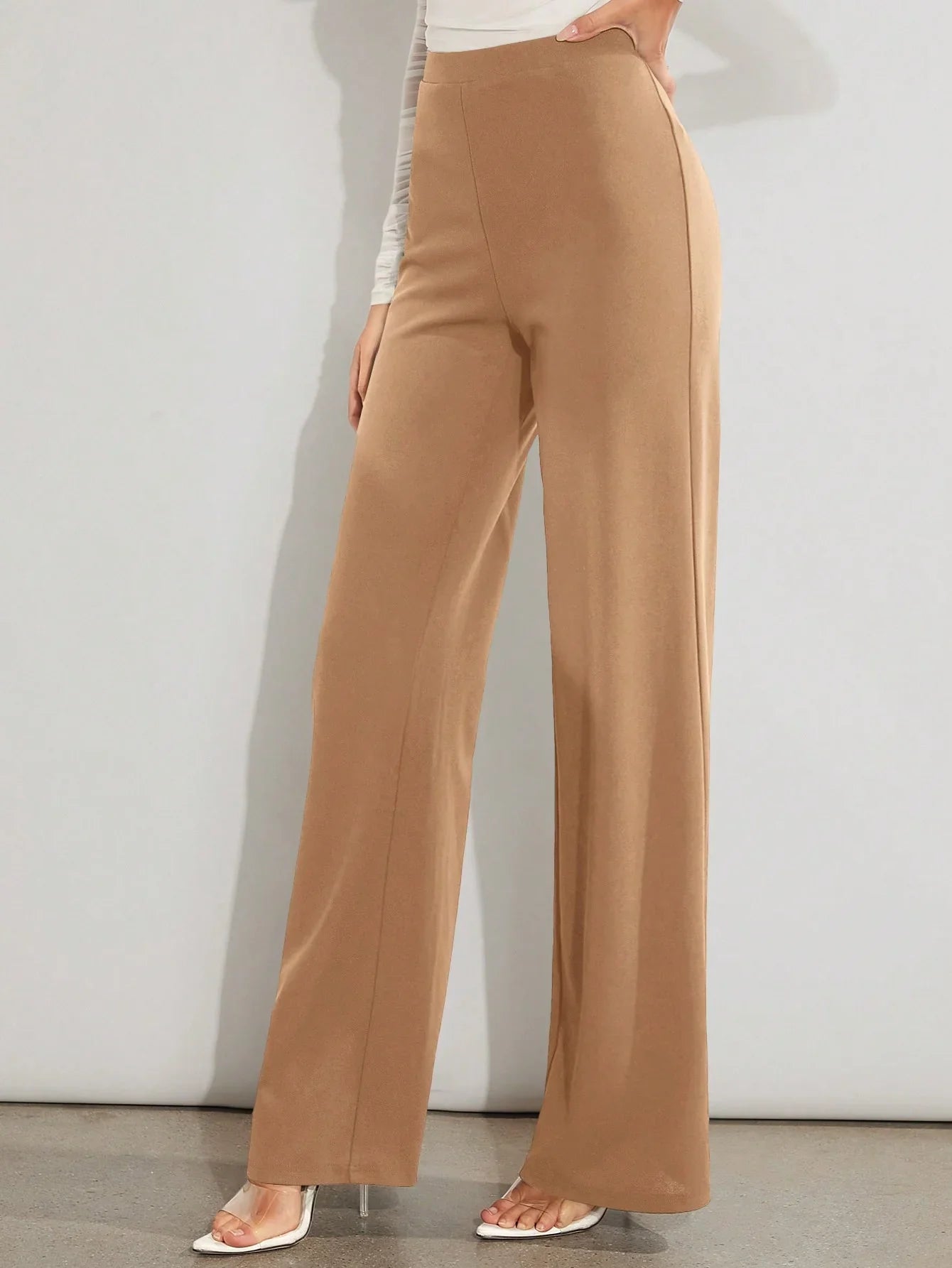 Bellbum Casual Trouser Beige Lycra - Bellbum