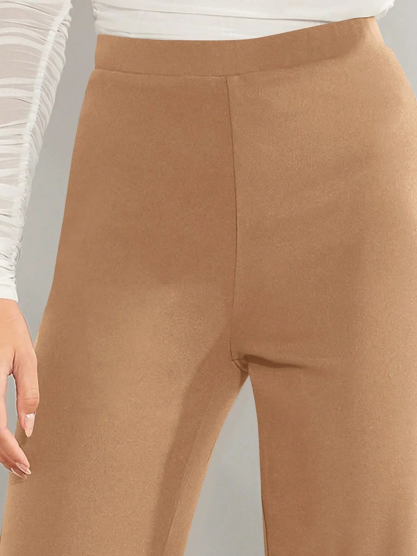 Bellbum Casual Trouser Beige Lycra - Bellbum