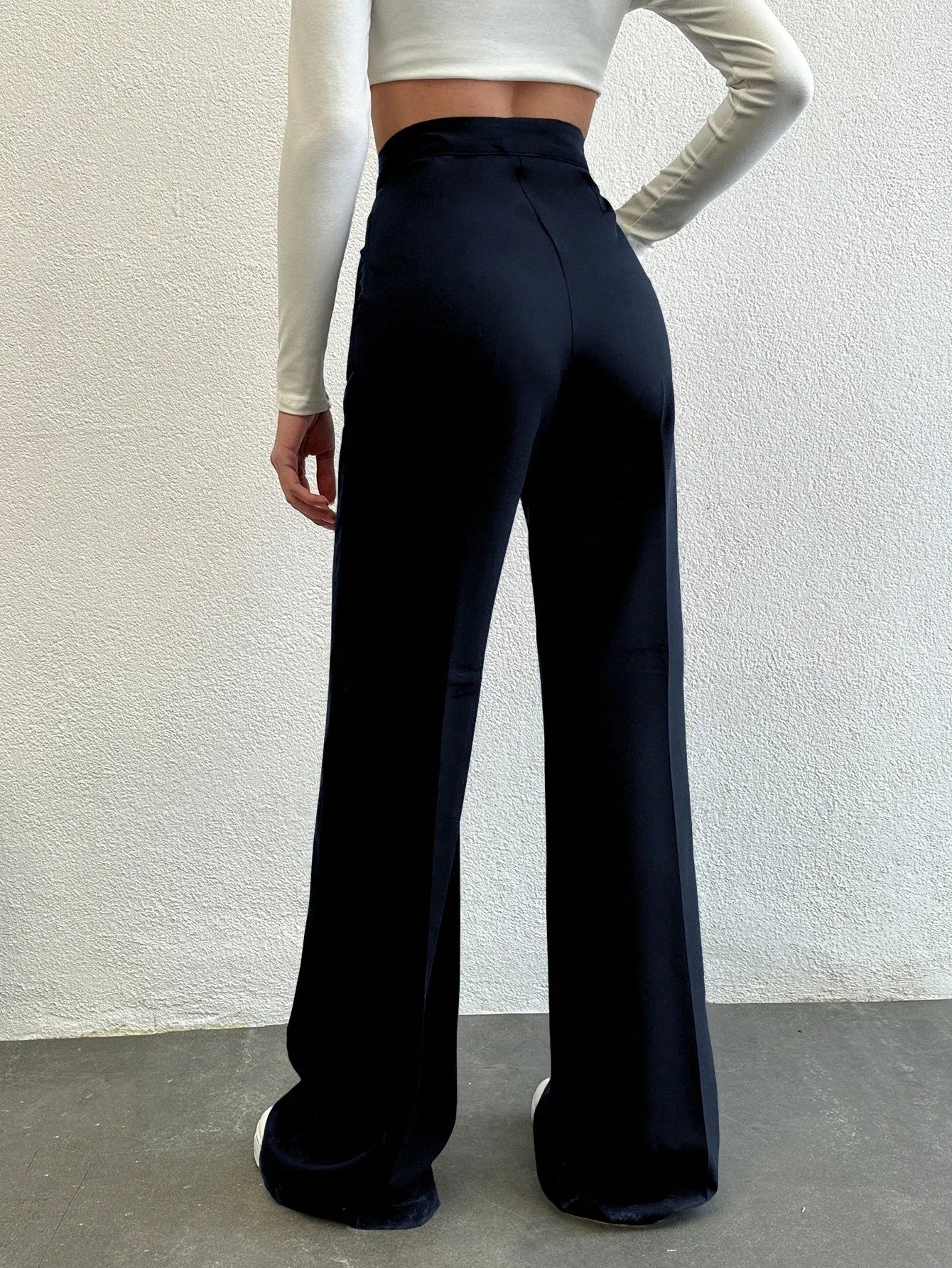 Bellbum Casual Trouser Royal Blue Lycra Pant - Bellbum