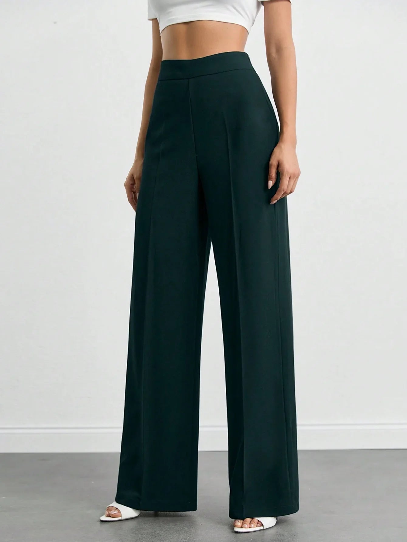 Bellbum Casual Trouser Bottle Green Lycra - Bellbum