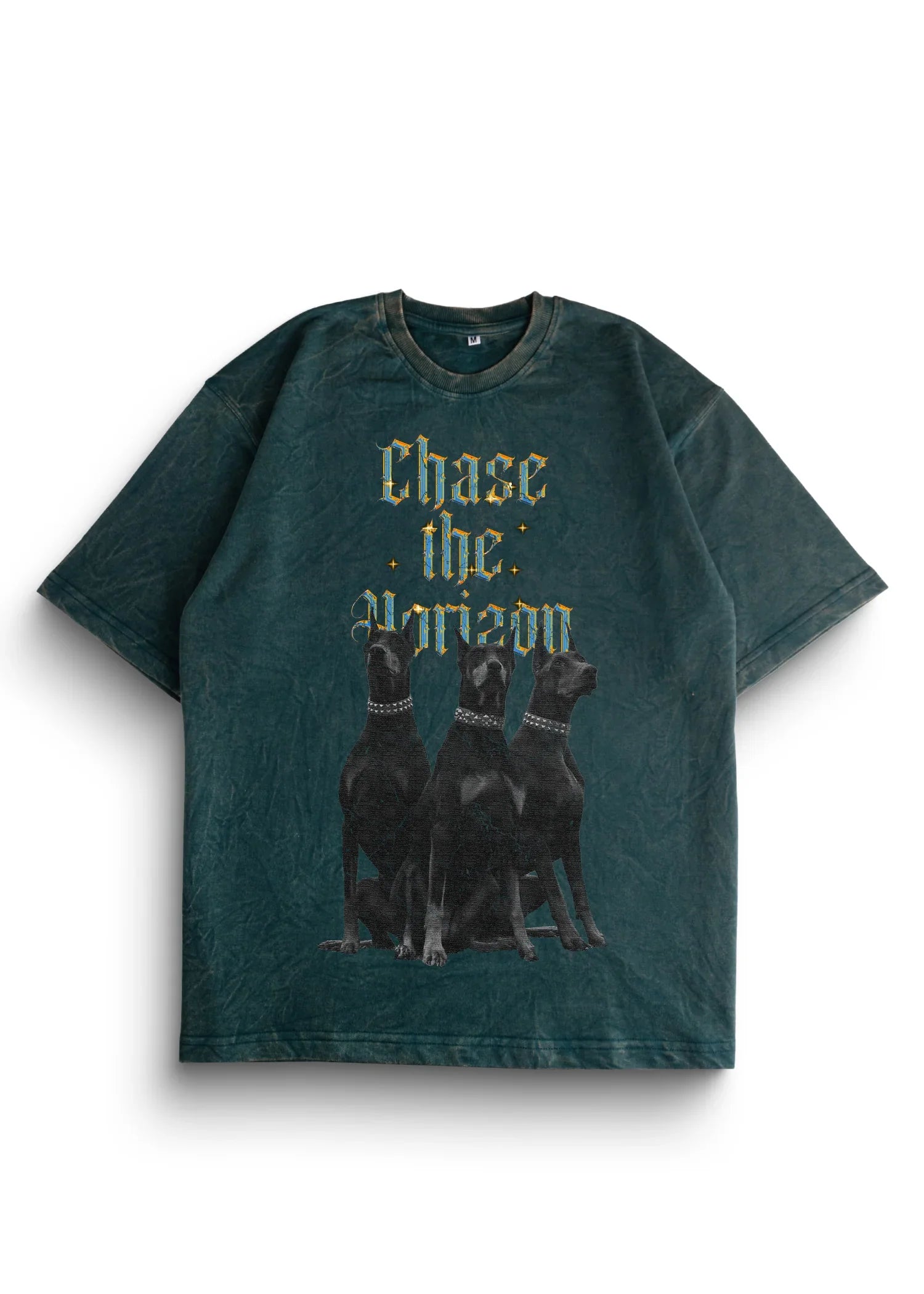Horizon Acid Wash Oversized T-Shirt - Bellbum