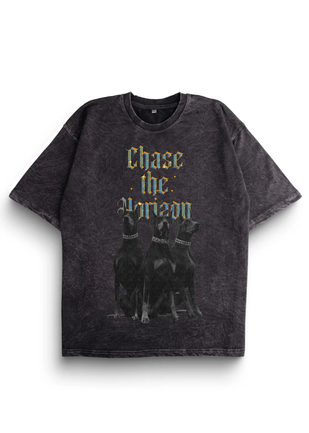 Horizon Acid Wash Oversized T-Shirt - Bellbum