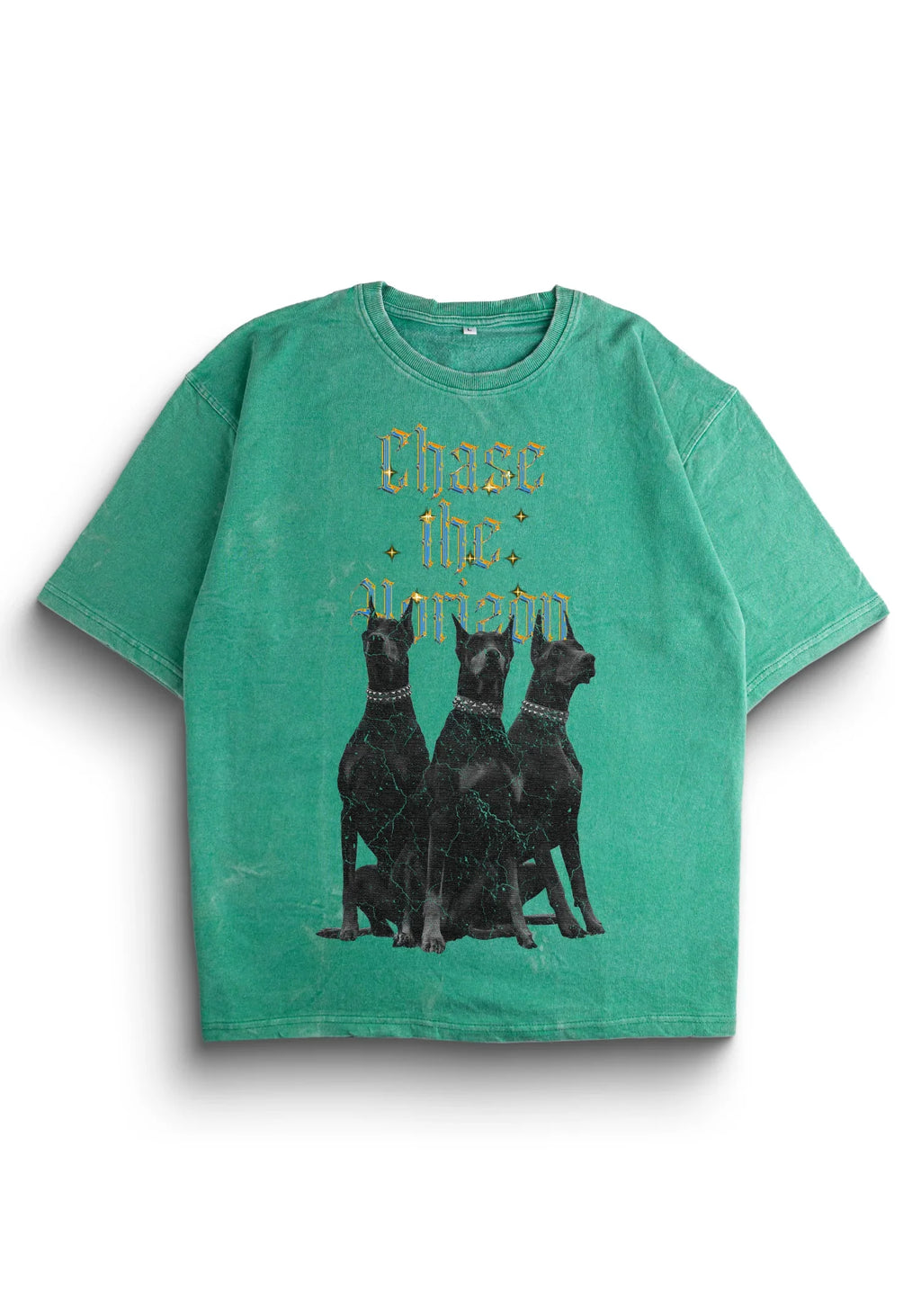 Horizon Acid Wash Oversized T-Shirt - Bellbum