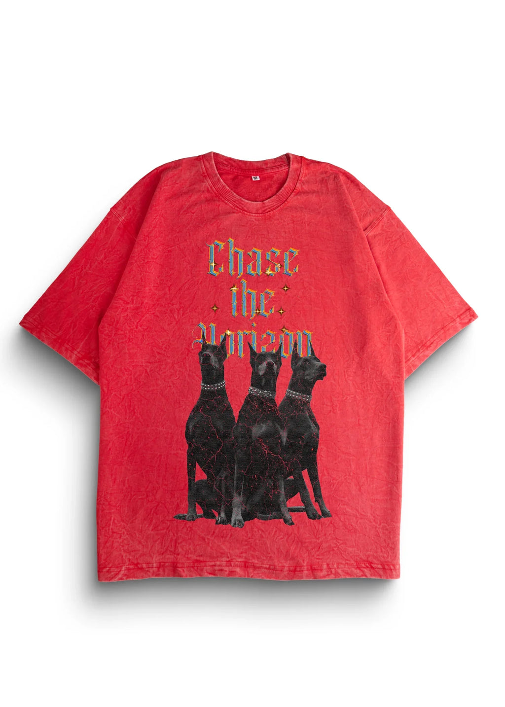 Horizon Acid Wash Oversized T-Shirt - Bellbum