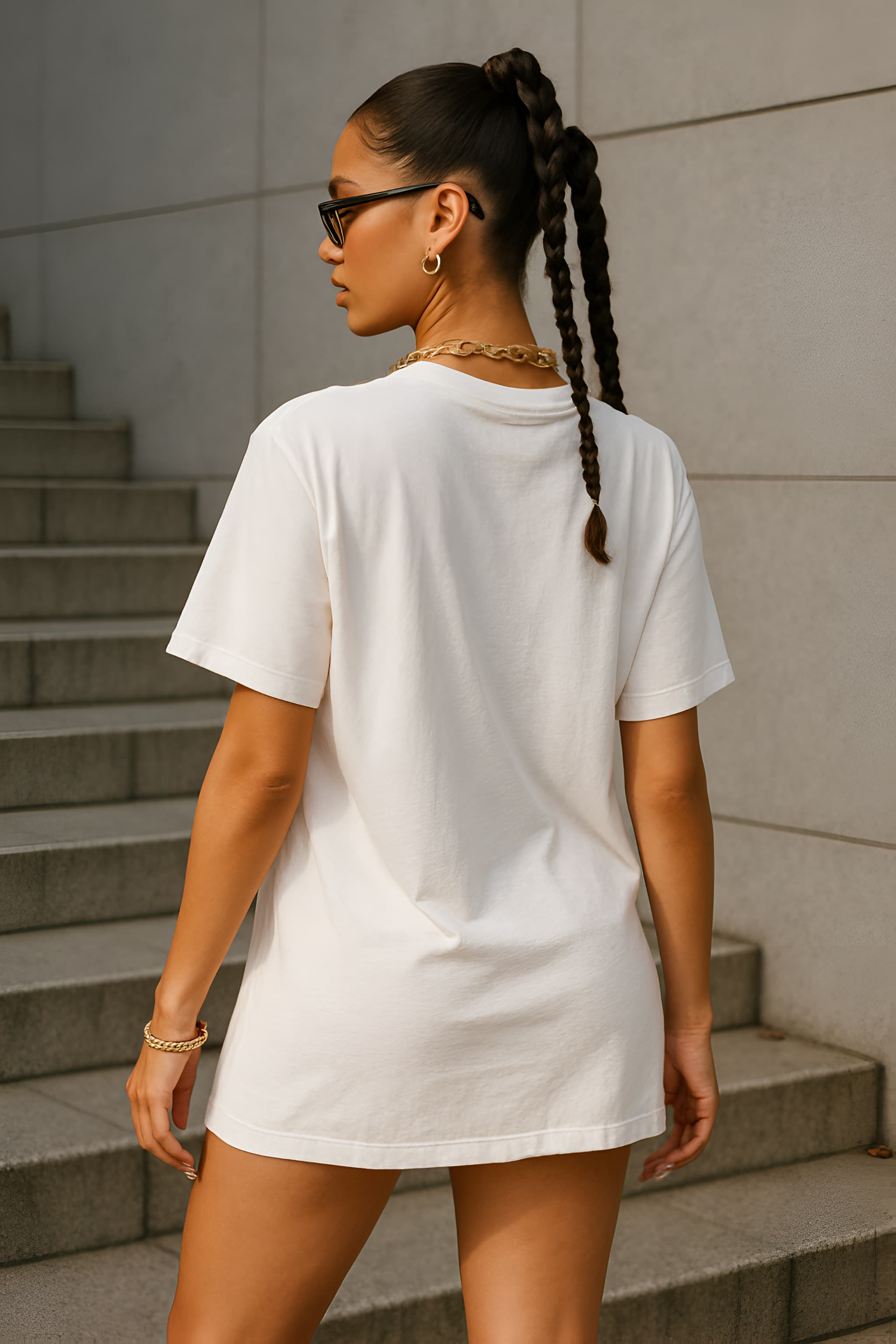 Bellbum Oversized Unisex T-Shirt White Cotton – “Spice It Up” Chilli Graphic Print