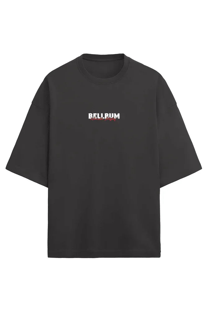 Fine Skull Unisex printed graphic oversized t-shirt - Bellbum