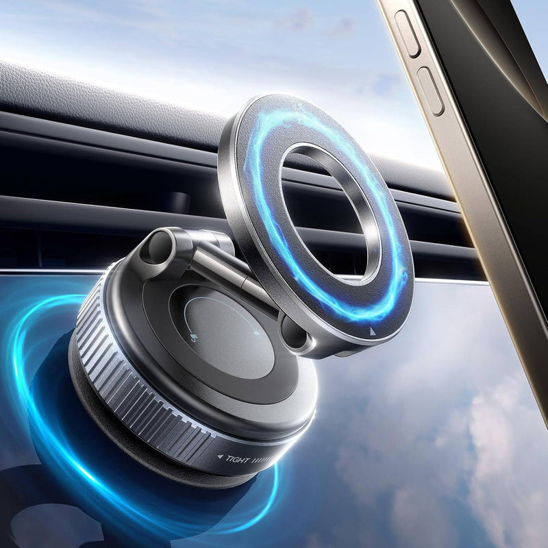 Bellbum 360° Car Mount Magnetic Phone Holder with Vacuum Suction