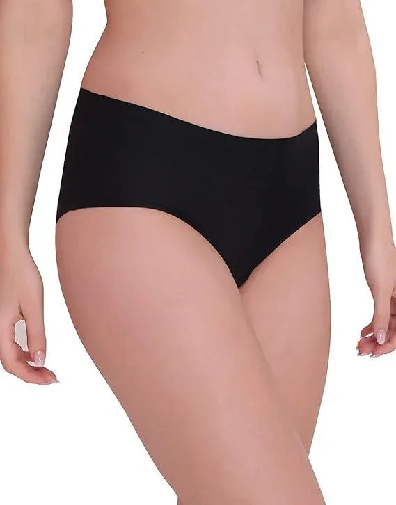Women's Multicolor Seamless Hipster Ice Silk Panty - Bellbum