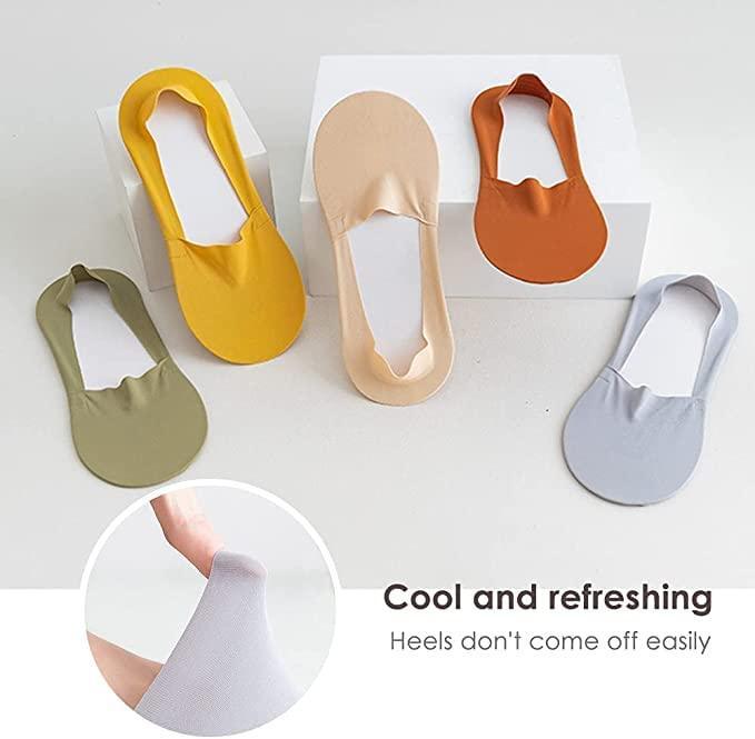No Show Socks Low Cut Liner Non Slip Invisible Hidden sock Cool Comfort Breathable - Bellbum