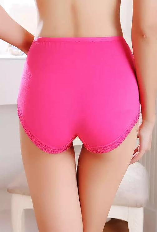 Women Girls Full Coverage Lace Hipster Panty Underwear Briefs - Bellbum