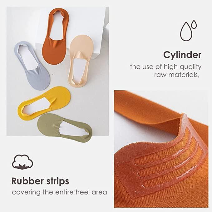 No Show Socks Low Cut Liner Non Slip Invisible Hidden sock Cool Comfort Breathable - Bellbum