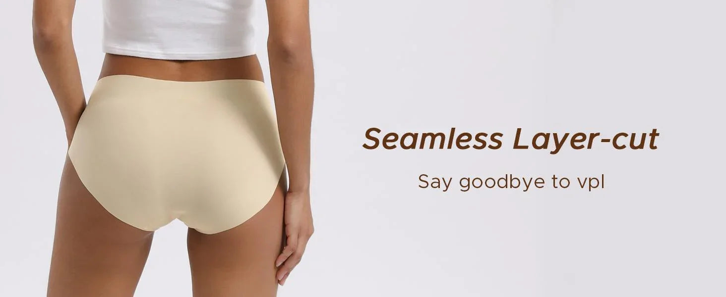 Women's Multicolor Seamless Hipster Ice Silk Panty - Bellbum