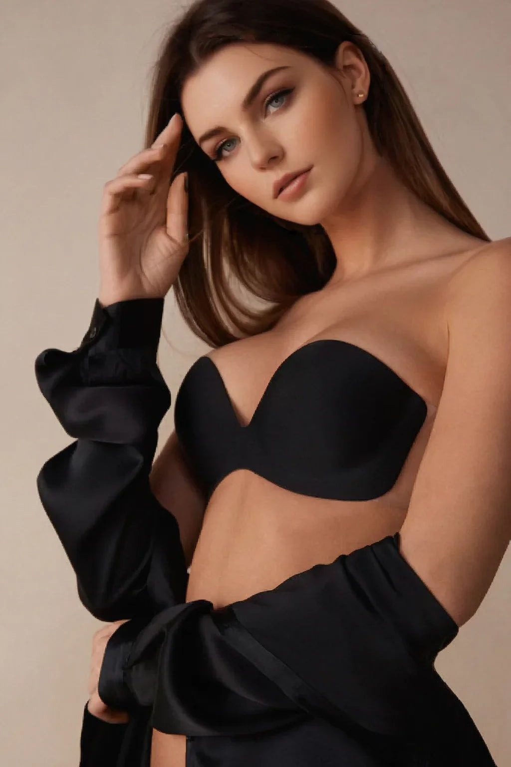 Bellbum Push-up Bra in Nude Free Size - Bellbum