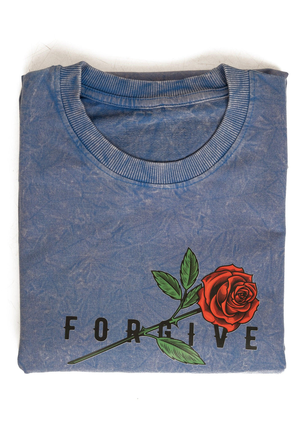 Forgiven Acid Wash Oversized T-Shirt - Bellbum