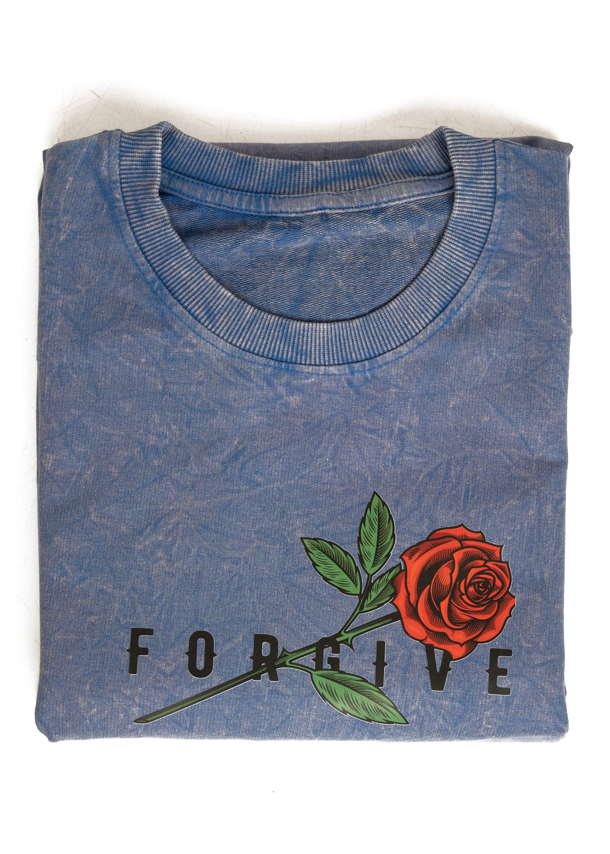 Forgiven Acid Wash Oversized T-Shirt - Bellbum