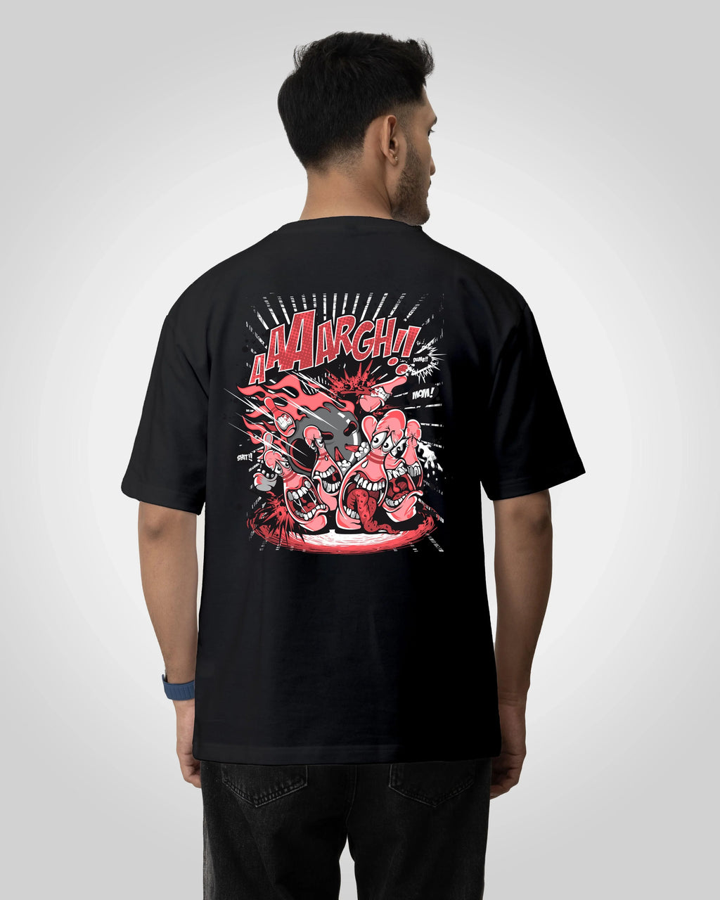 Aargh Unisex t-shirt oversized t-shirt - Bellbum