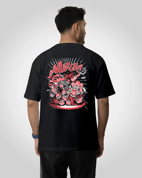 Aargh Unisex t-shirt oversized t-shirt - Bellbum