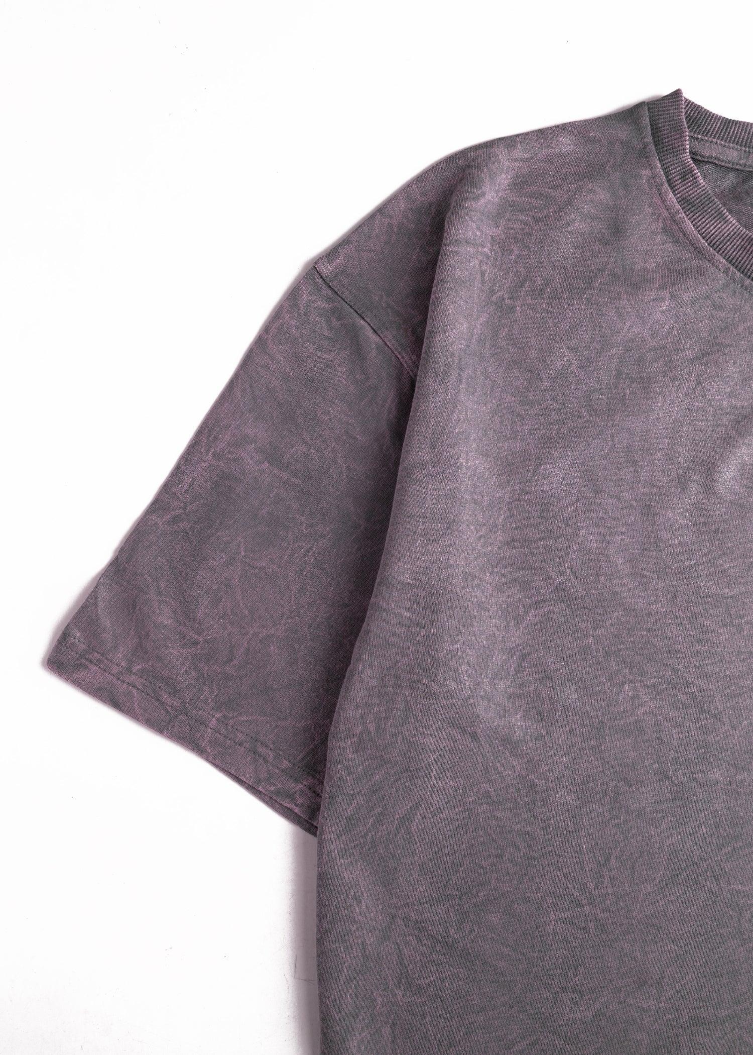 Certified Delulu Acid Wash Oversized T-Shirt - Bellbum