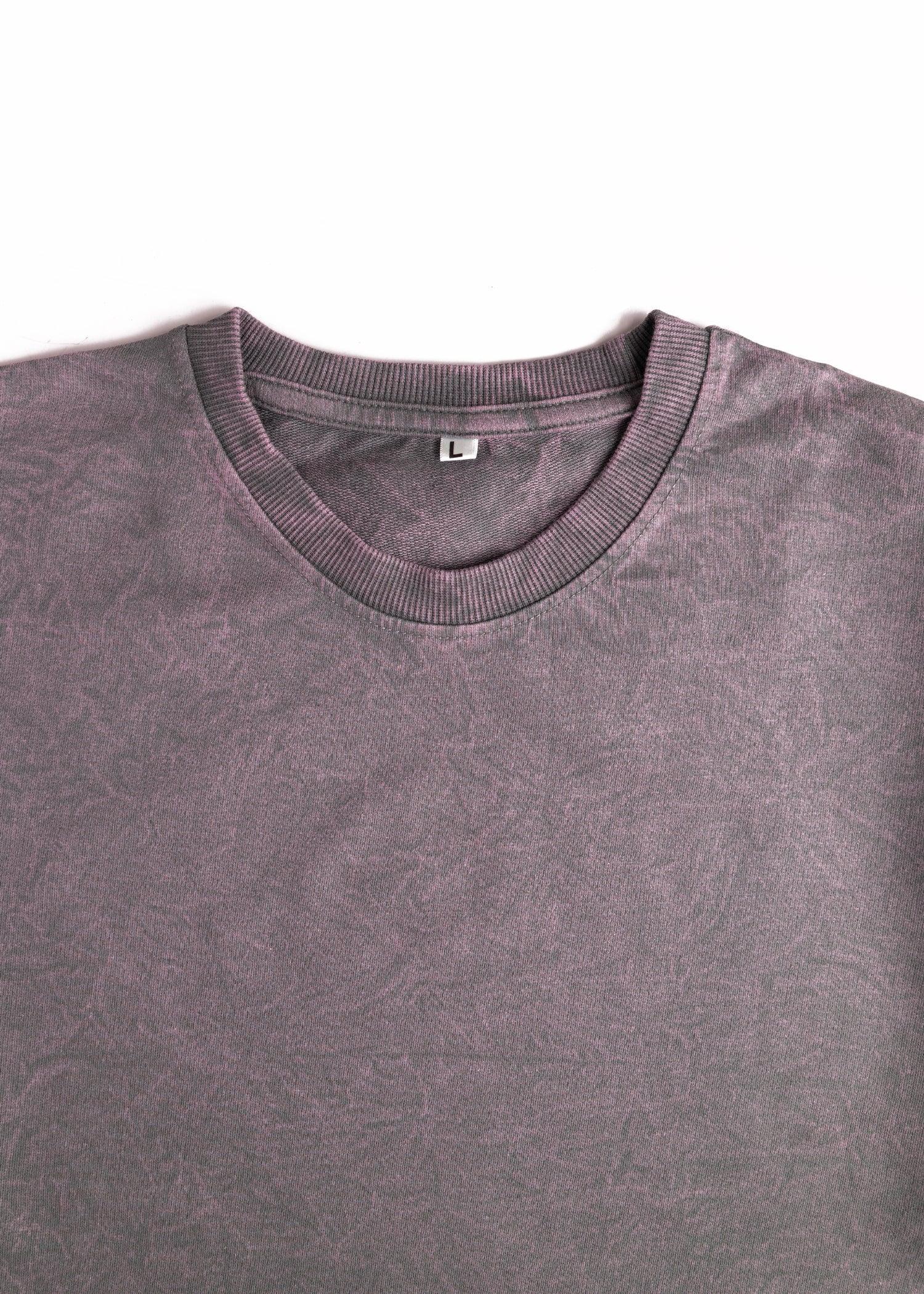 Certified Delulu Acid Wash Oversized T-Shirt - Bellbum