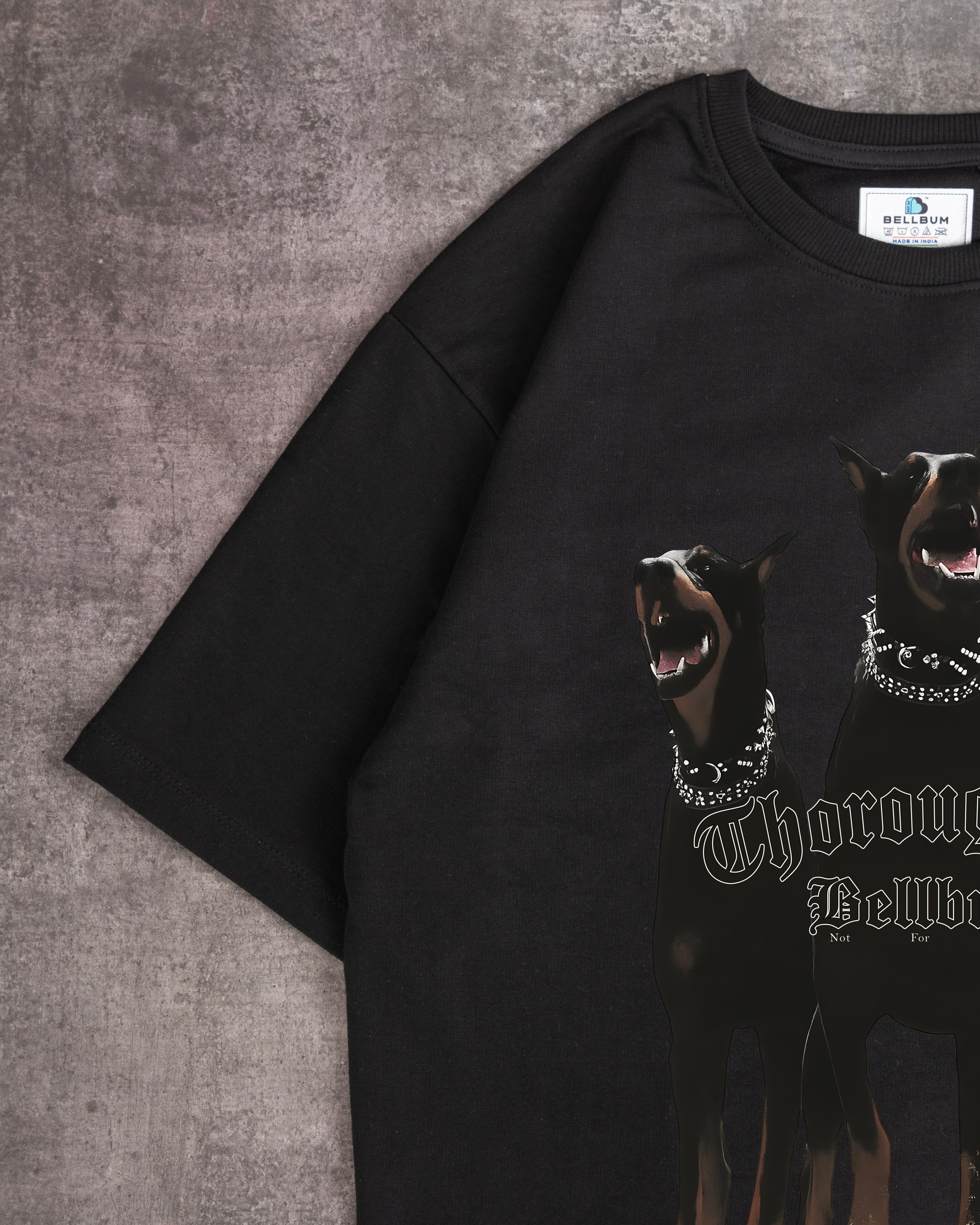 Thoroughbred Oversized T-Shirt Black