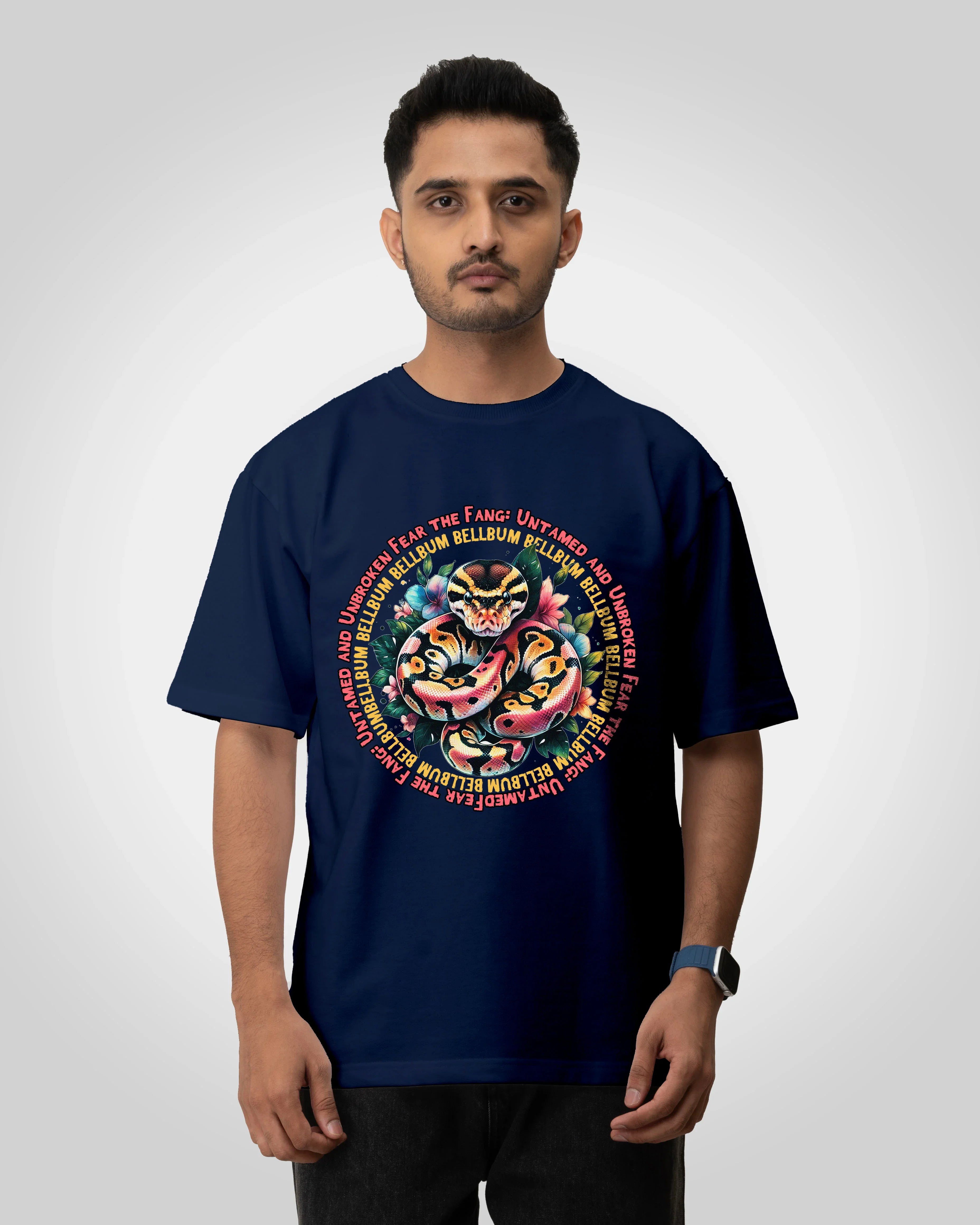 Ball Python Unisex t-shirt oversized t-shirt - Bellbum