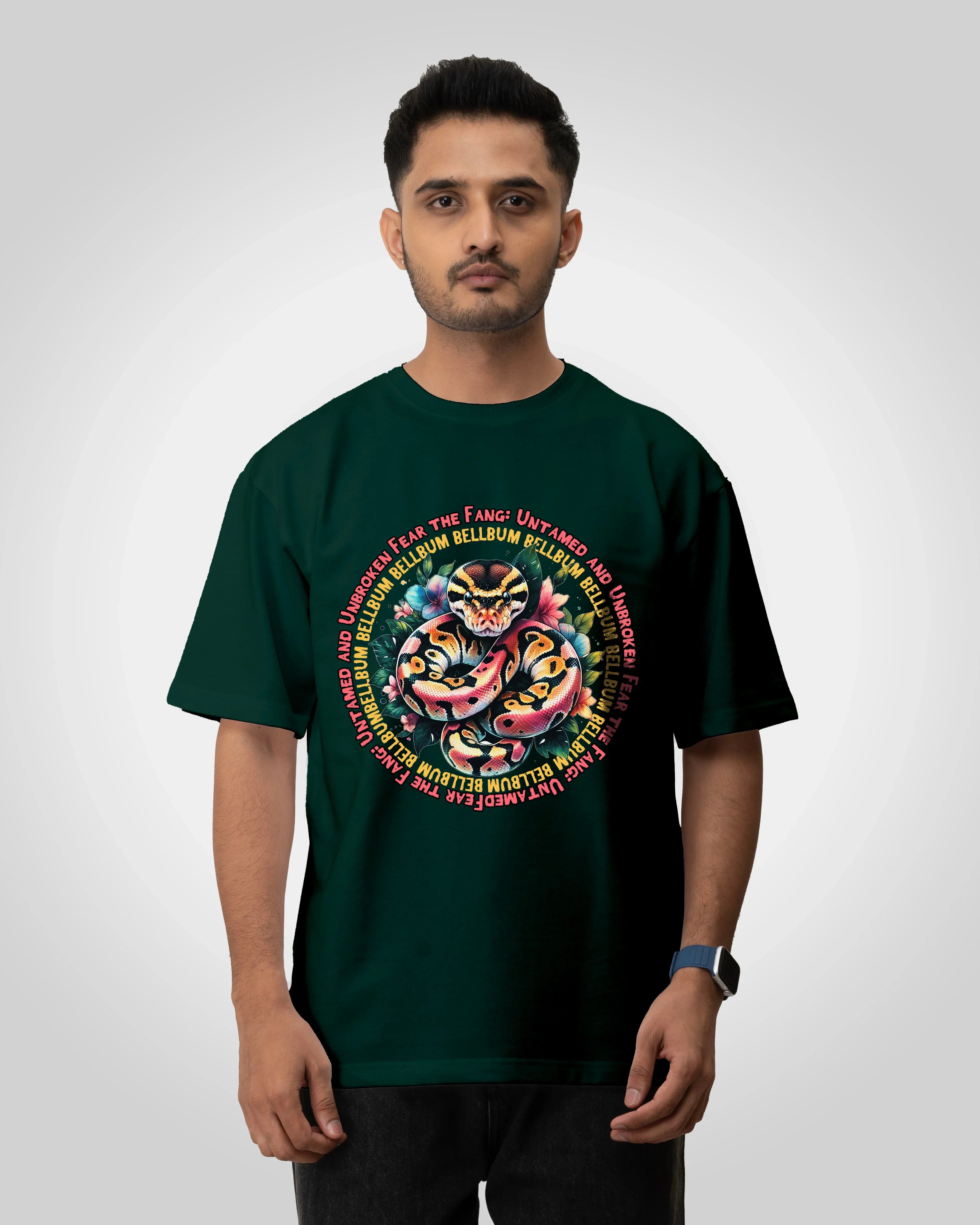 Ball Python Unisex t-shirt oversized t-shirt - Bellbum