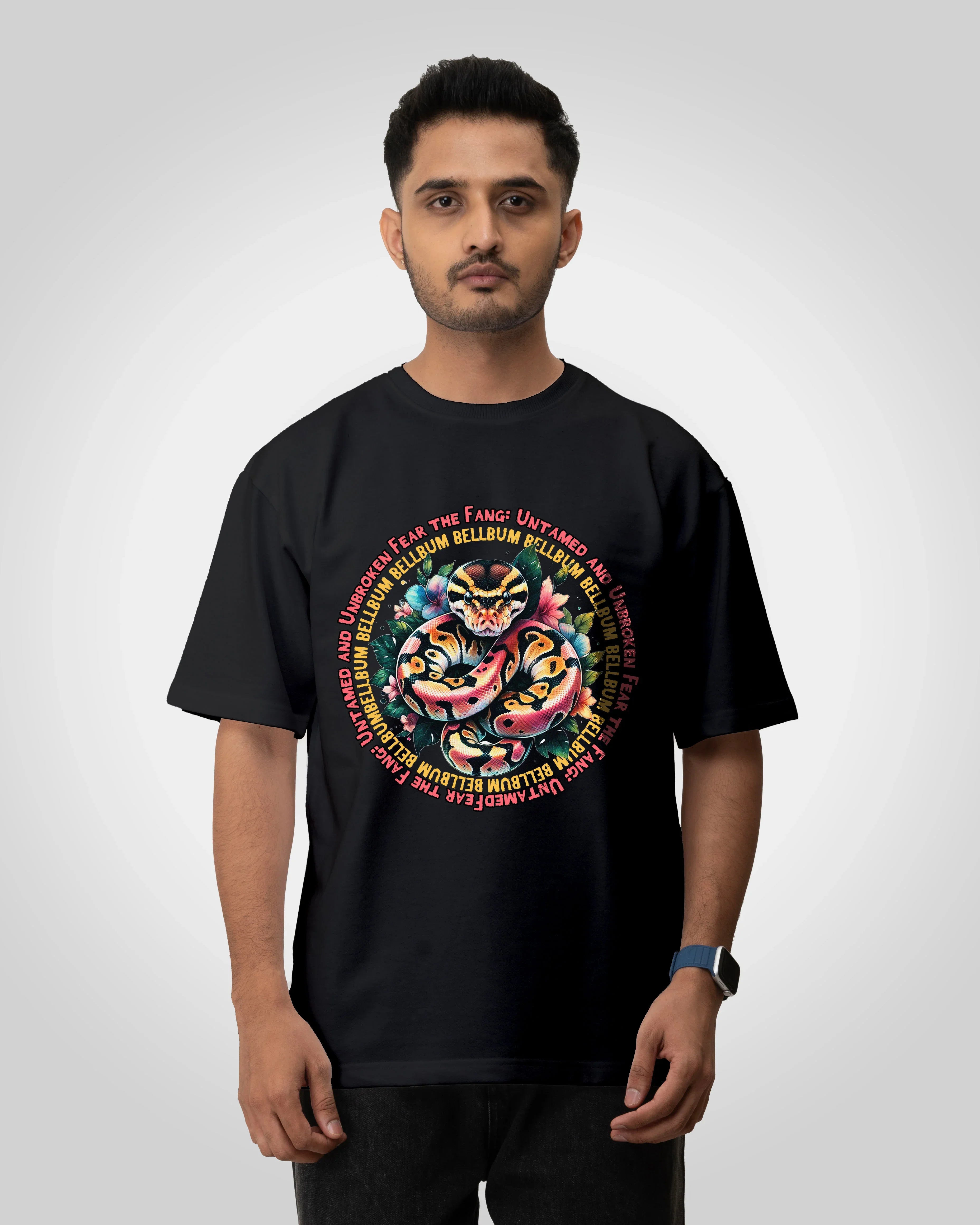 Ball Python Unisex t-shirt oversized t-shirt - Bellbum