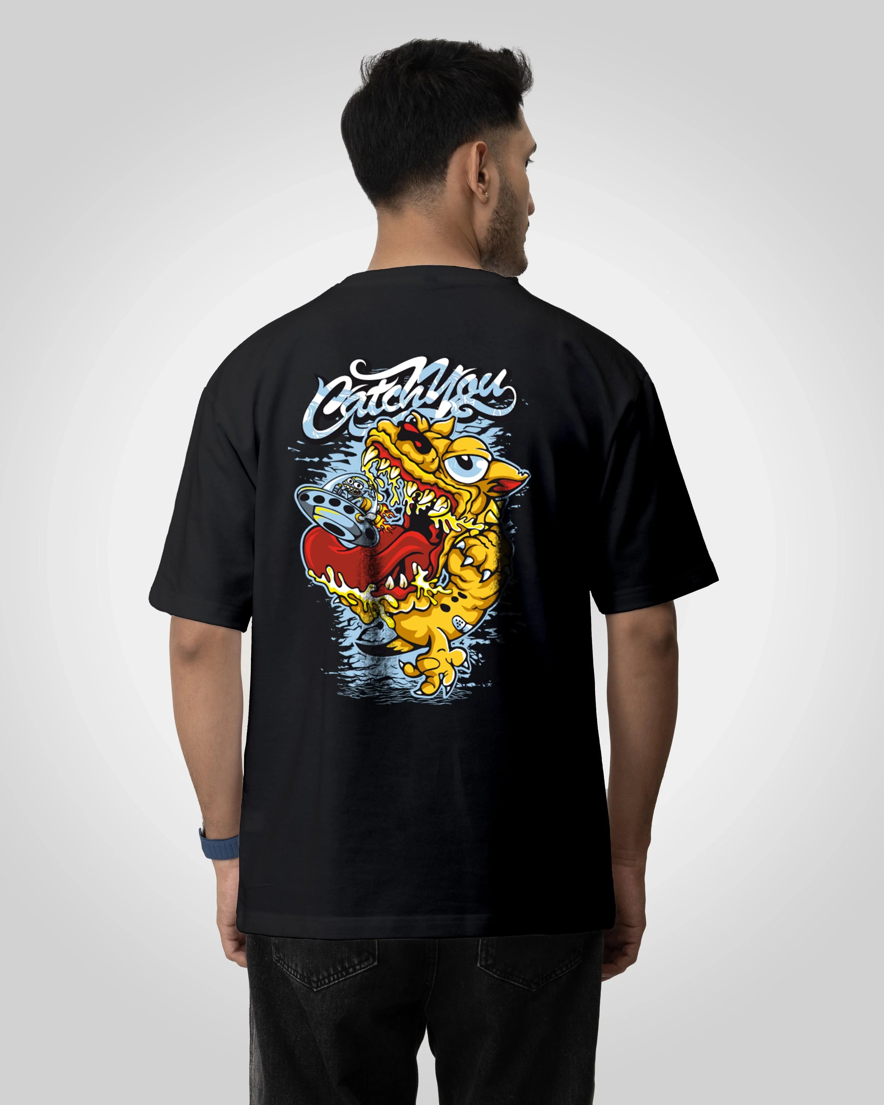 Catch you Unisex t-shirt oversized t-shirt - Bellbum