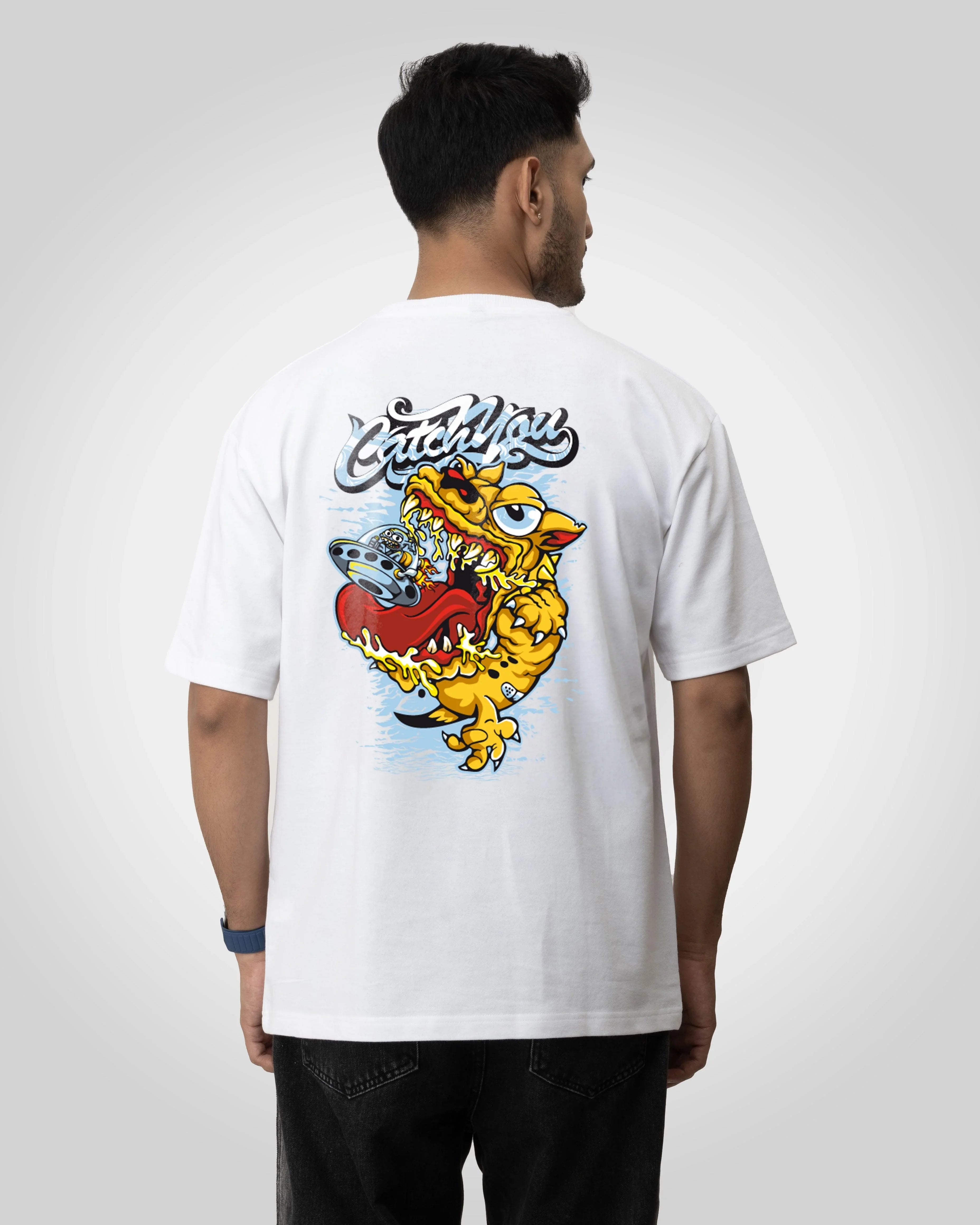 Catch you Unisex t-shirt oversized t-shirt - Bellbum