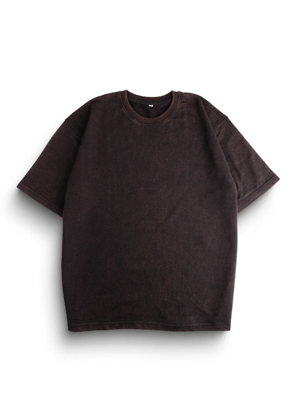 Coal Dust Acid Wash Oversized T-Shirt - Bellbum