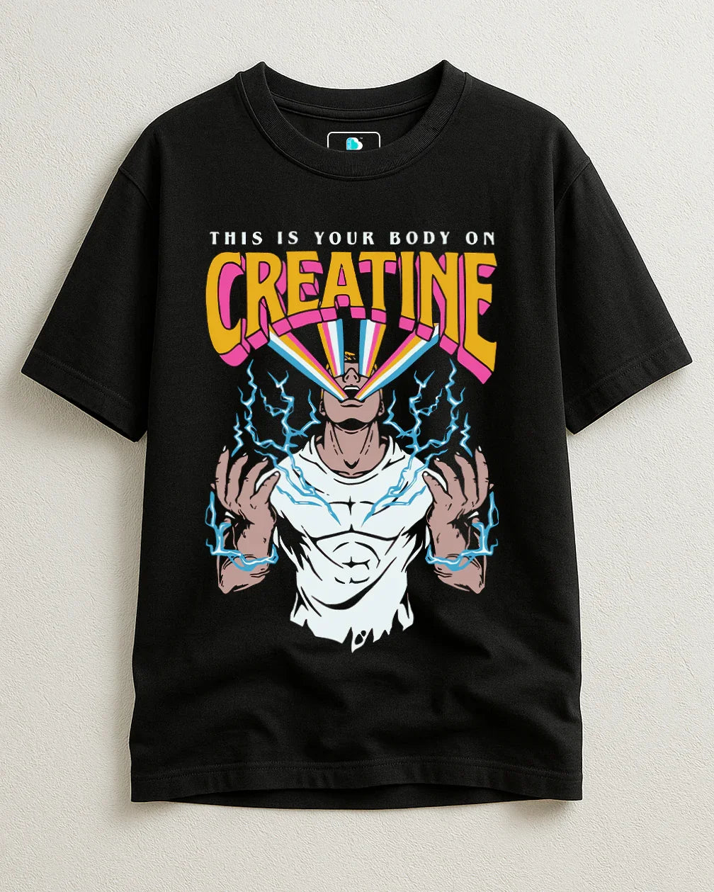Creatine Unisex t-shirt oversized T-shirt - Bellbum