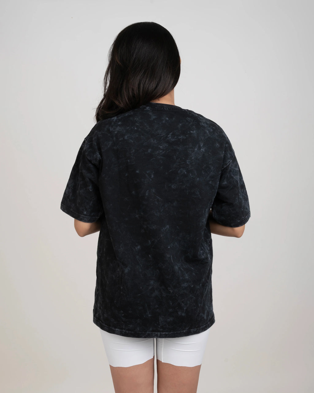 She Was Fragile Acid Wash Oversized T-Shirt