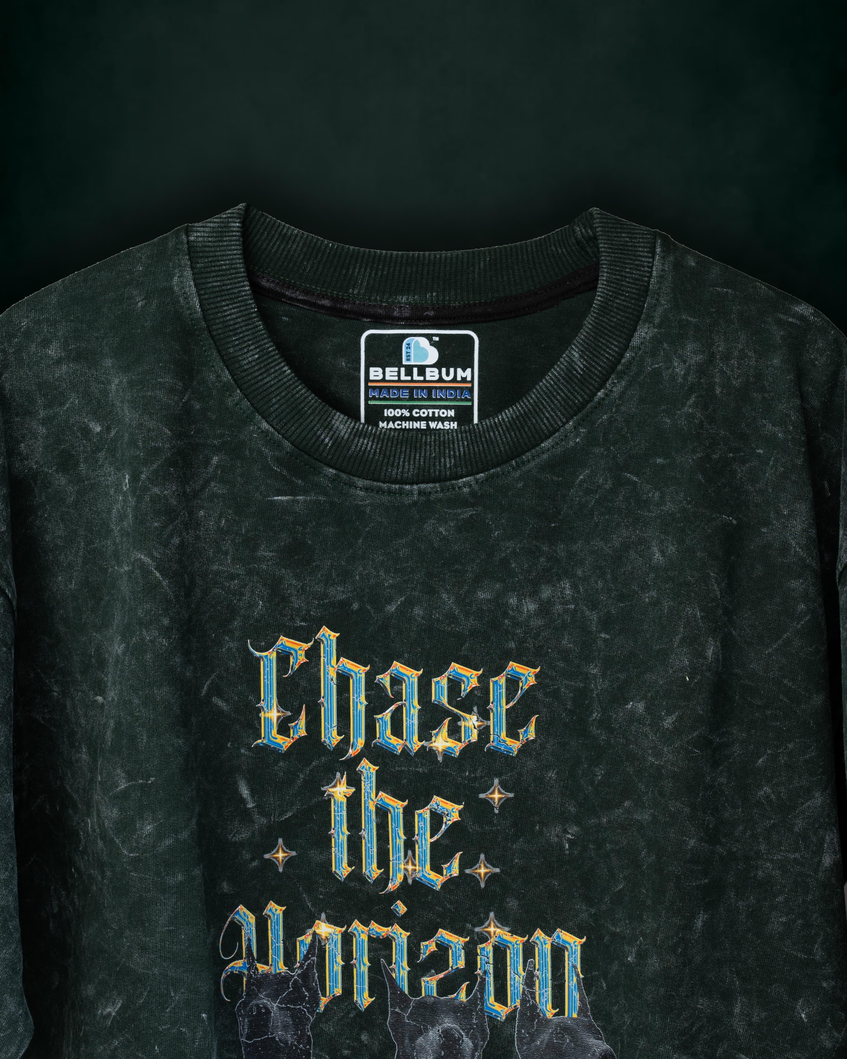 Horizon Acid Wash Oversized T-Shirt