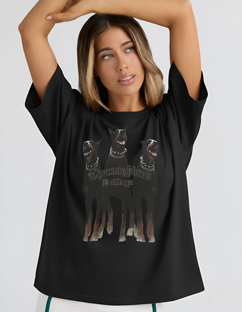 Thoroughbred Oversized T-Shirt Black