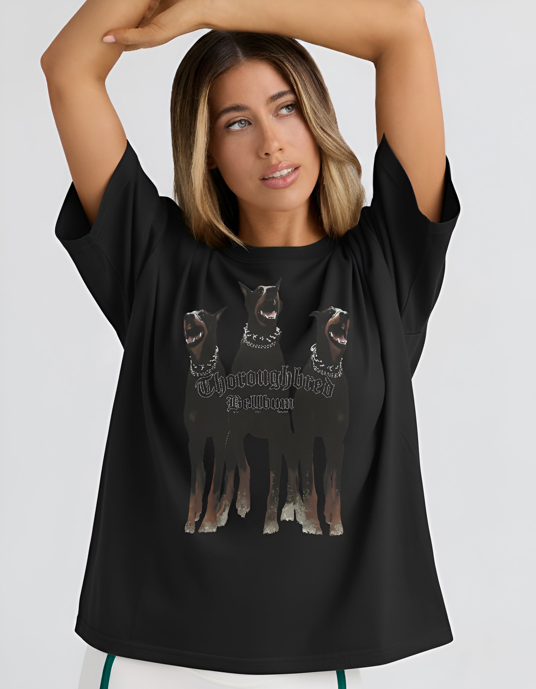 Thoroughbred Oversized T-Shirt Black