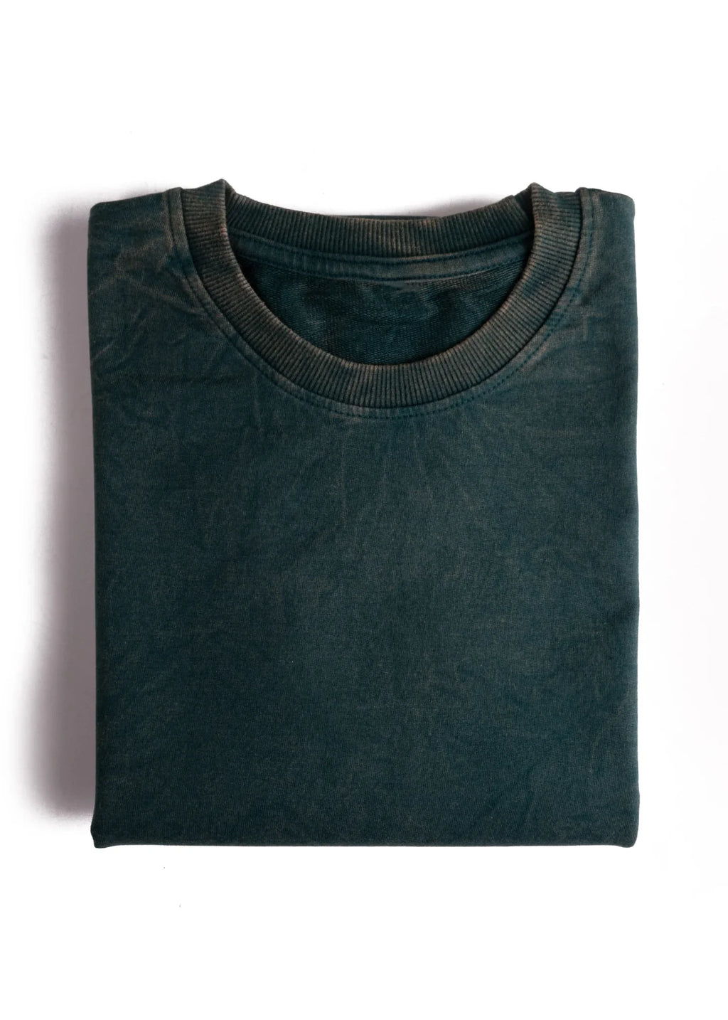 Dusk Olive Acid Wash Oversized T-Shirt - Bellbum