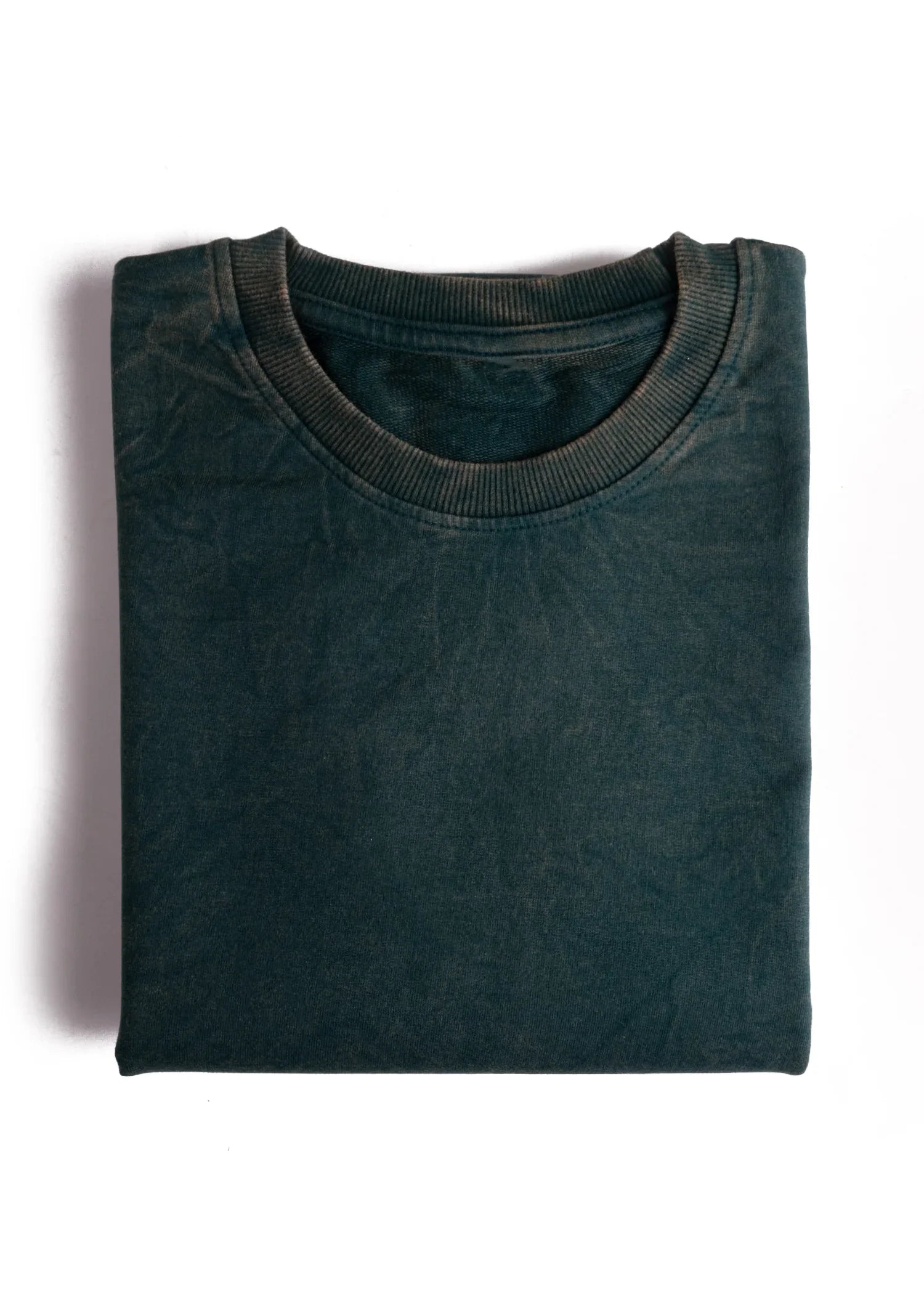 Dusk Olive Acid Wash Oversized T-Shirt - Bellbum