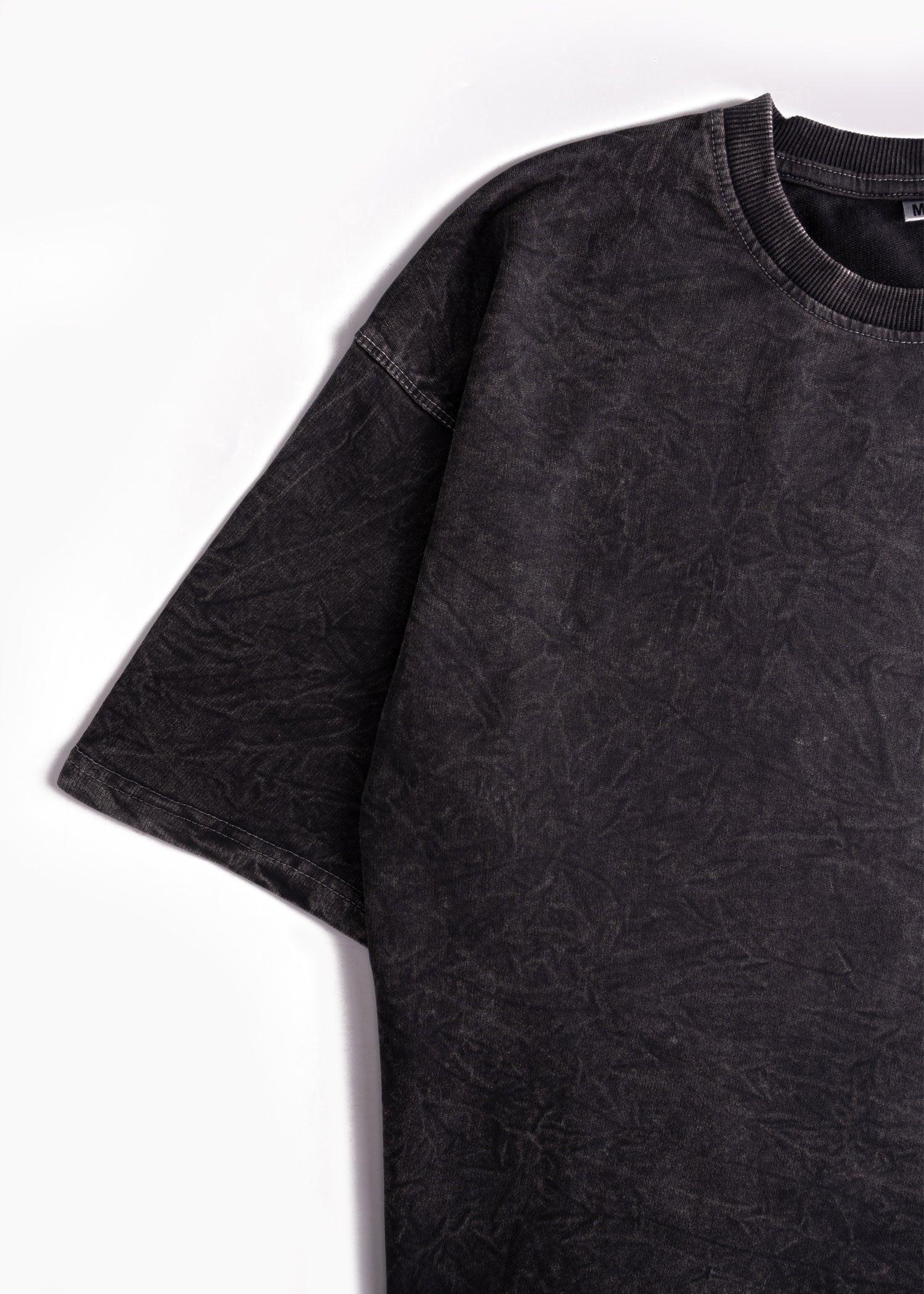 Breathe in Acid Wash Oversized T-Shirt - Bellbum