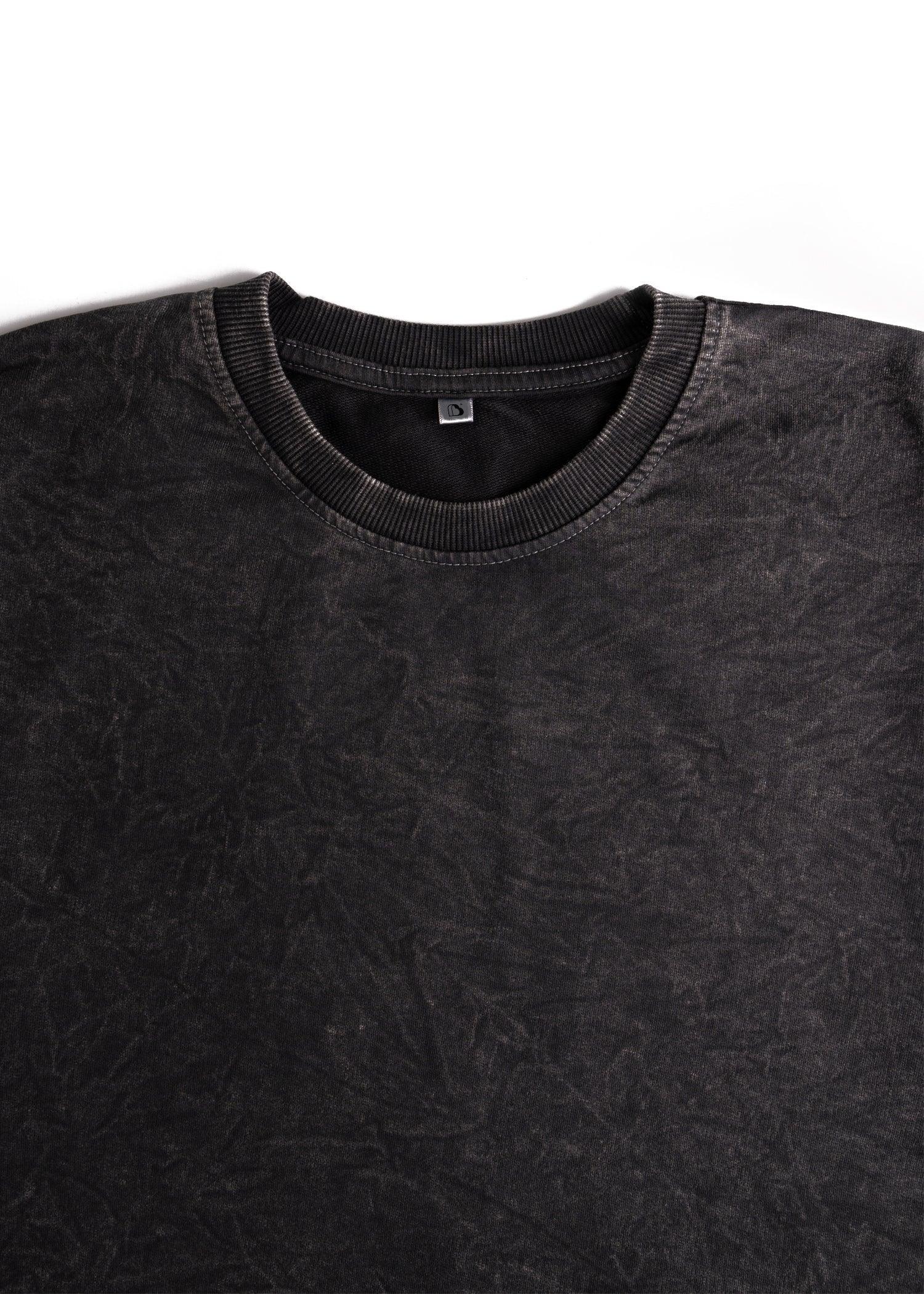 Breathe in Acid Wash Oversized T-Shirt - Bellbum