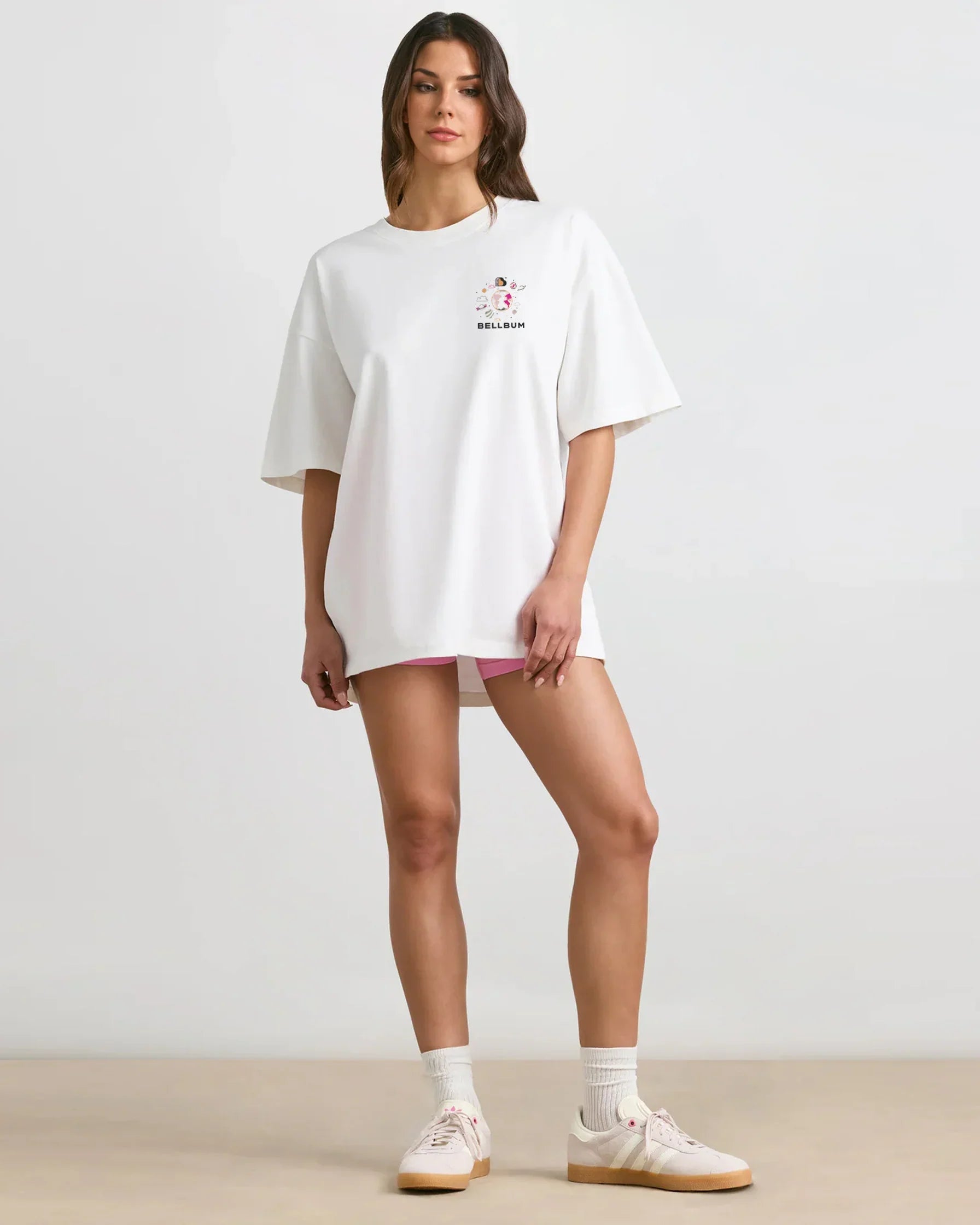 Floating Rock Vibe Check Oversized Unisex T-Shirt - Bellbum