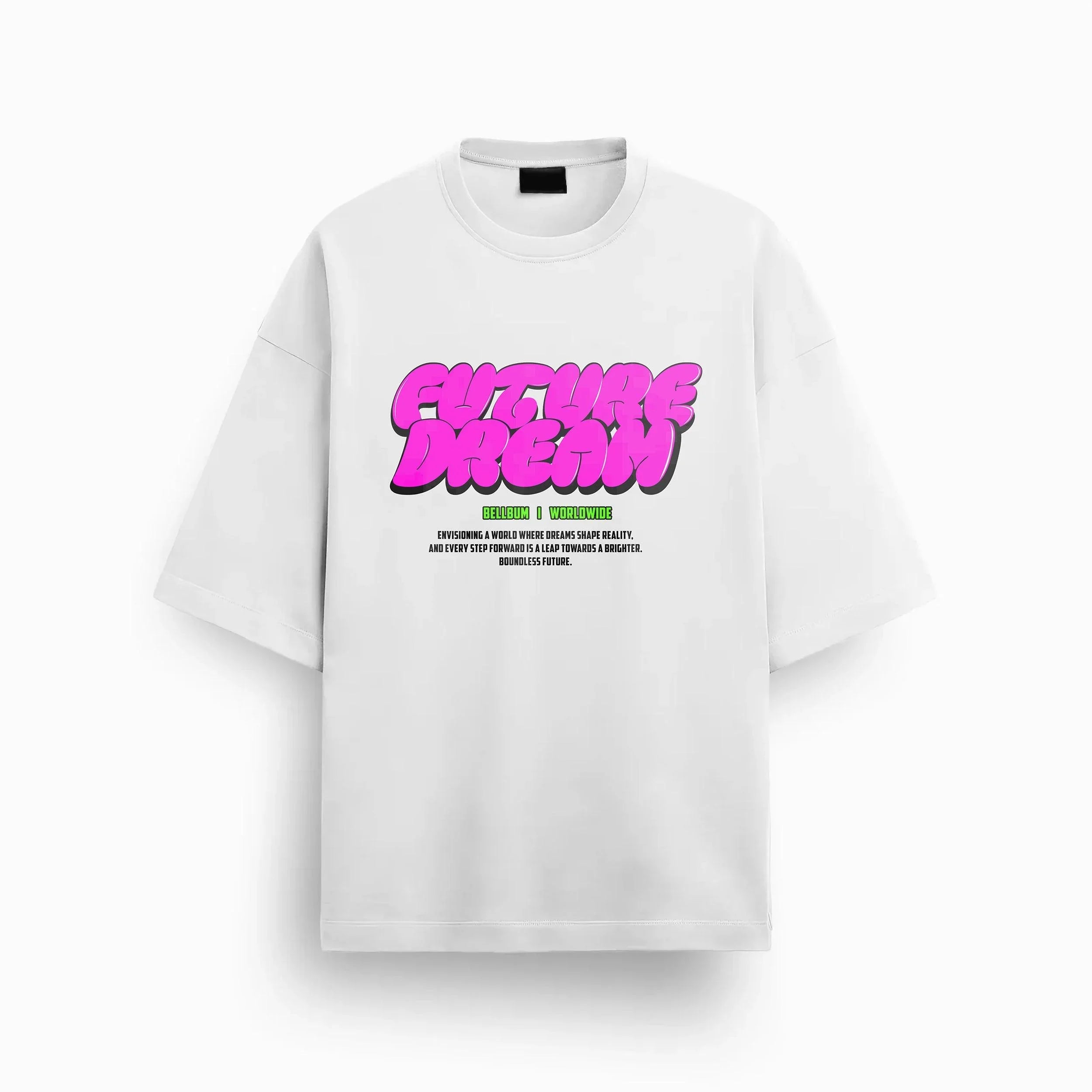 Future Dream graphic Unisex oversized T-shirt - Bellbum
