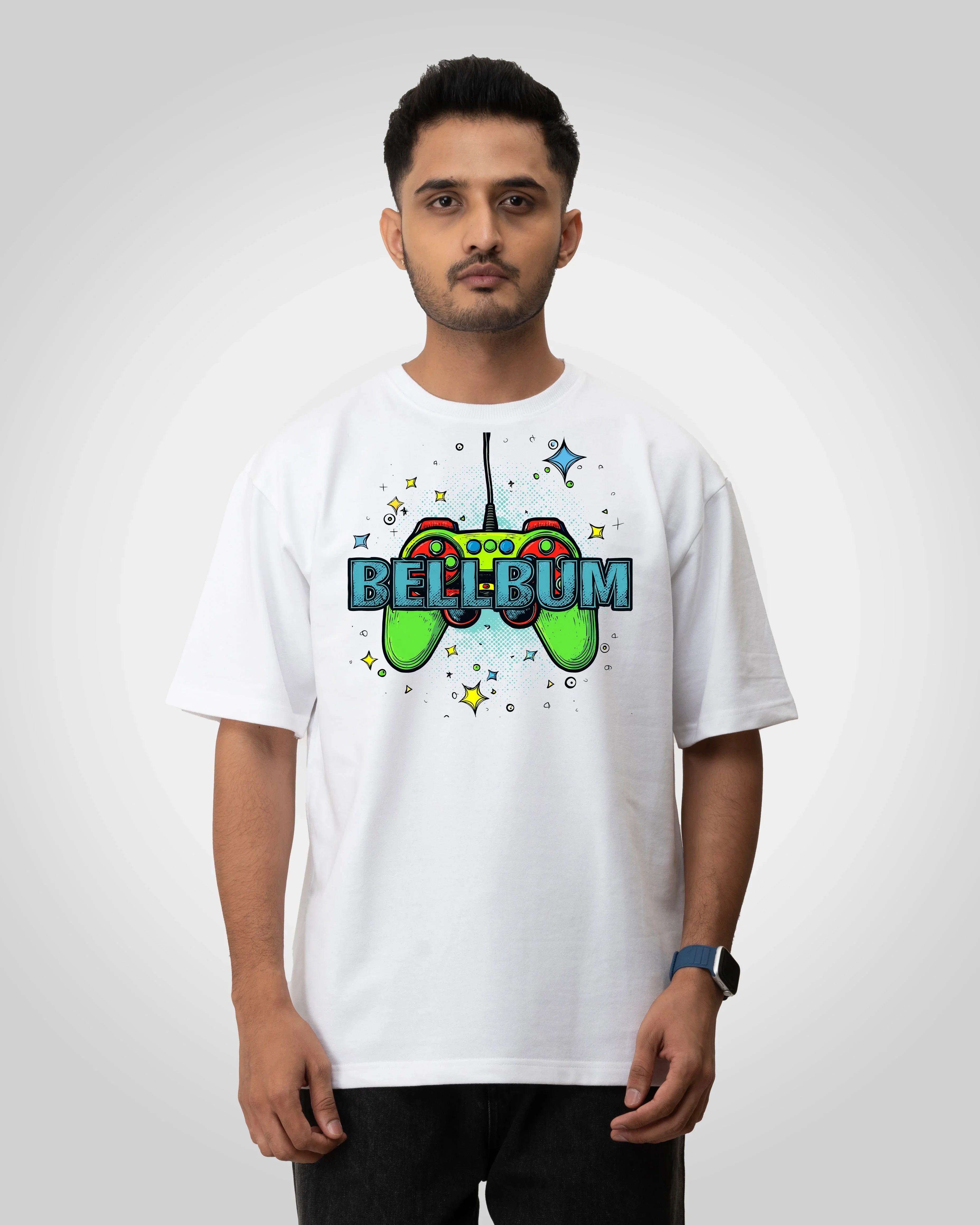 Gameon graphic Unisex oversized T-shirt - Bellbum