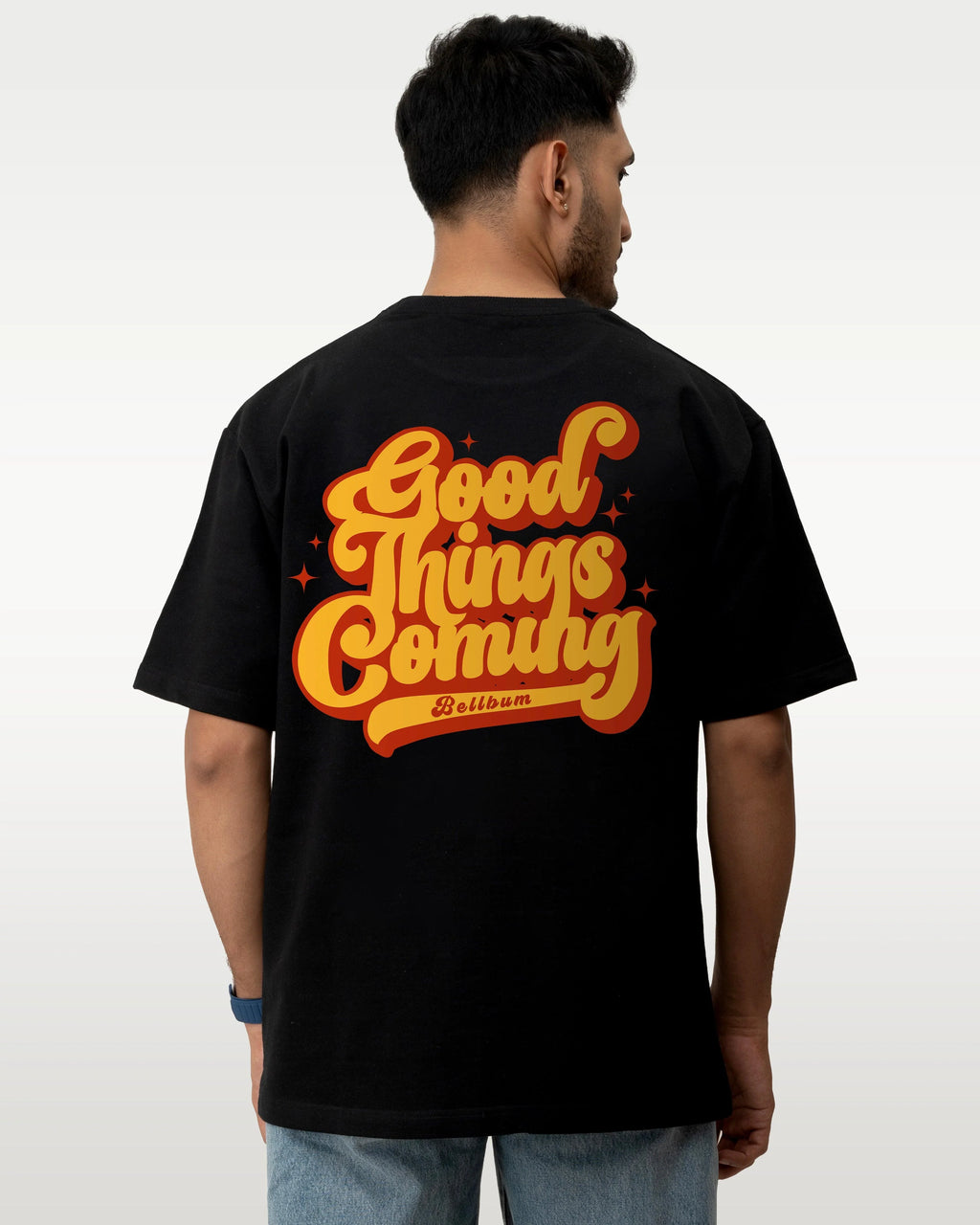 Good things comming graphic Unisex oversized T-shirt - Bellbum