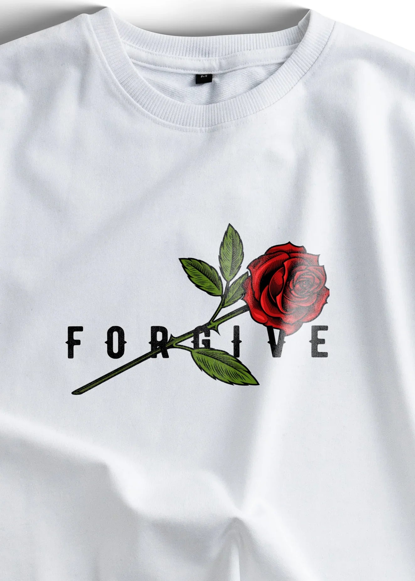 Forgive Rose Graphic T-Shirt – Bellbum Exclusive - Bellbum