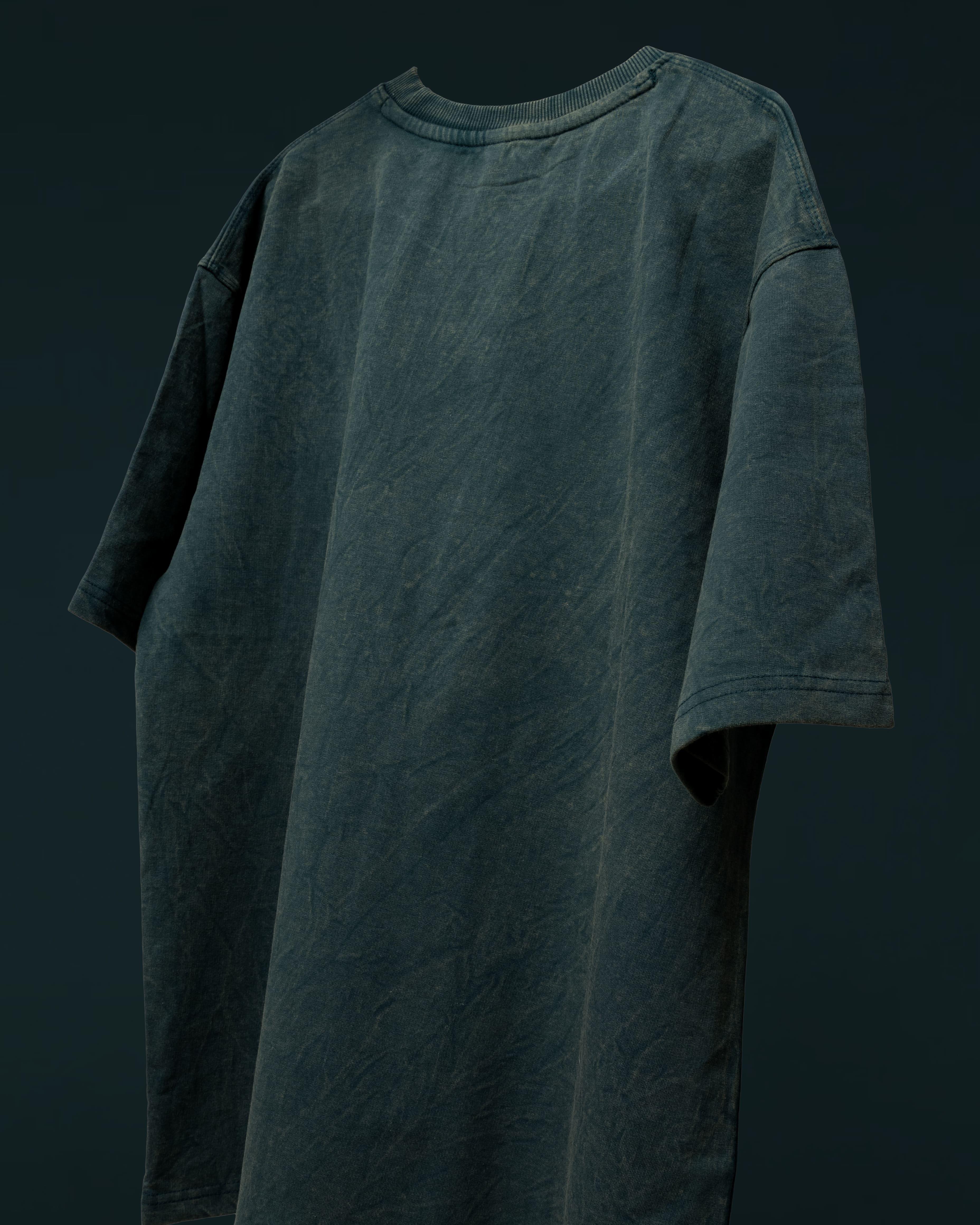 "Be Still & Know" Floral Oversized Tee - Bellbum